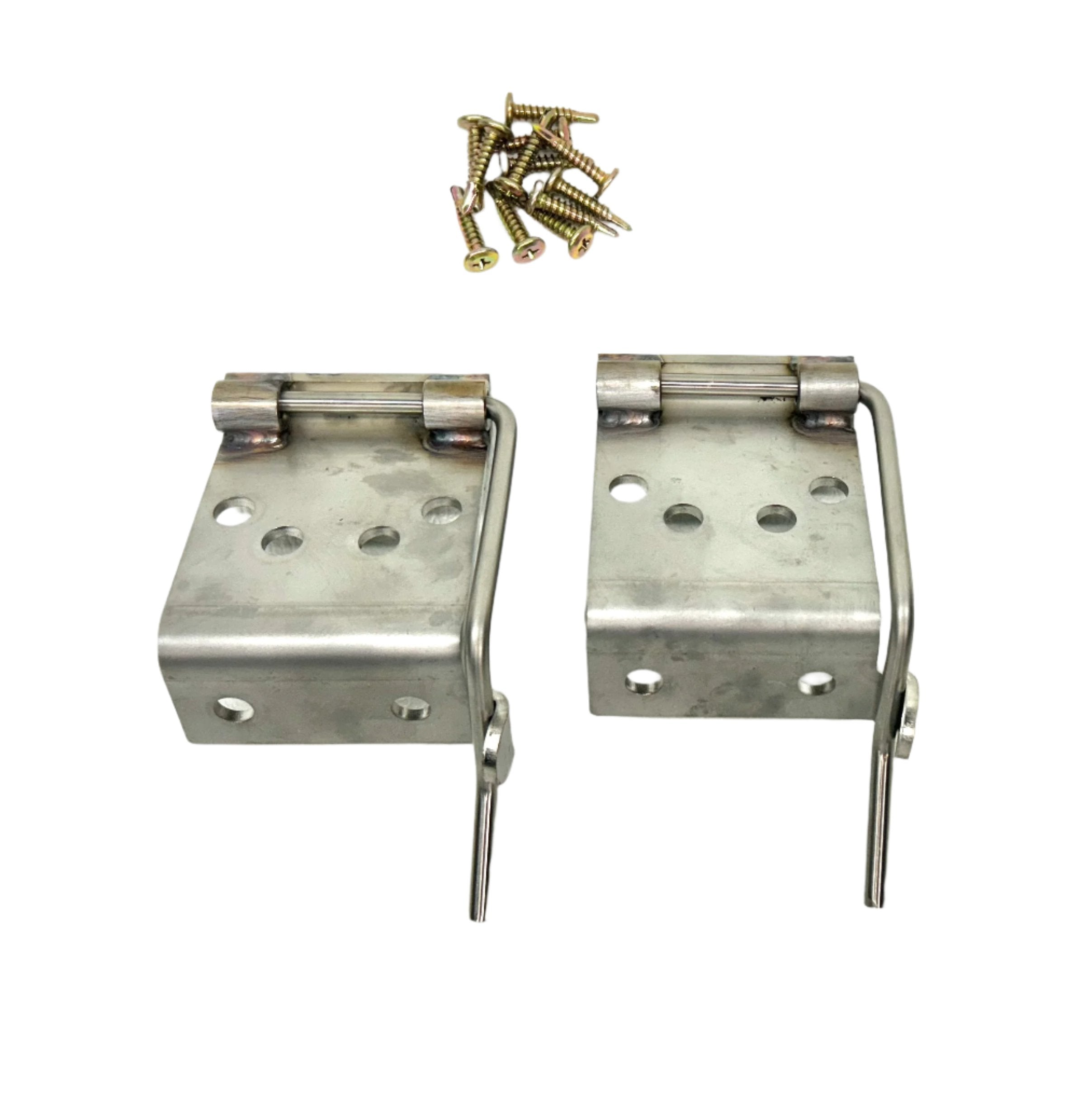 AU BA BF Ford Falcon 25mm Female Hinge & Pins Fitment on Ute for EGR Ute Lid with Shiny Black Plastic Underneath Kit-C