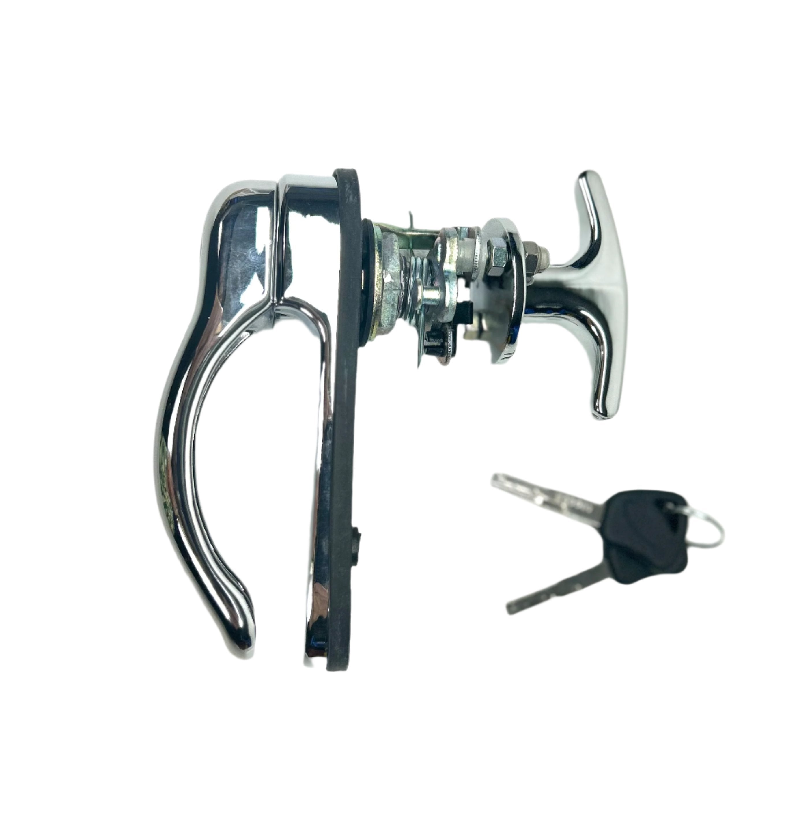 Carryboy Chrome Steel Locking Canopy T-Handle Replacement Rear Window Locking Handle Lock