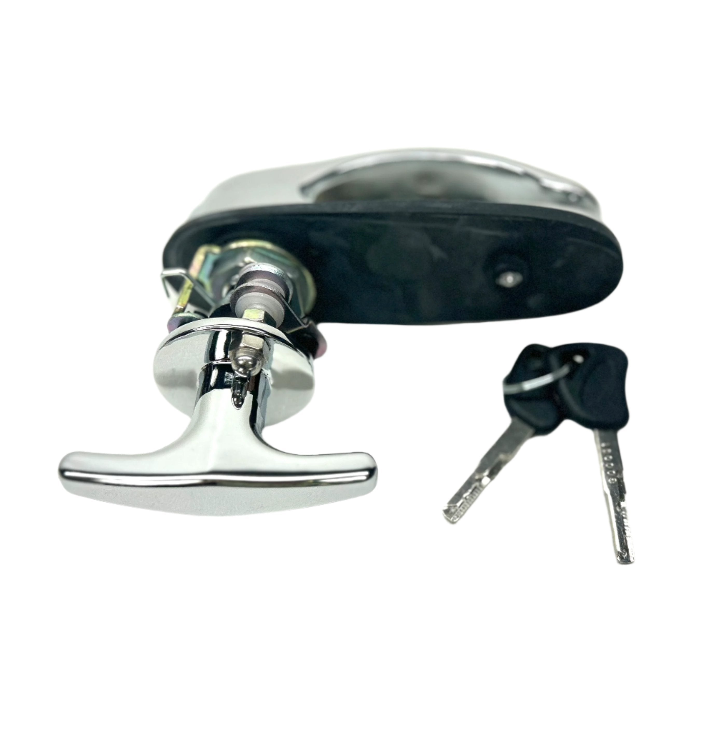 Carryboy Chrome Steel Locking Canopy T-Handle Replacement Rear Window Locking Handle Lock