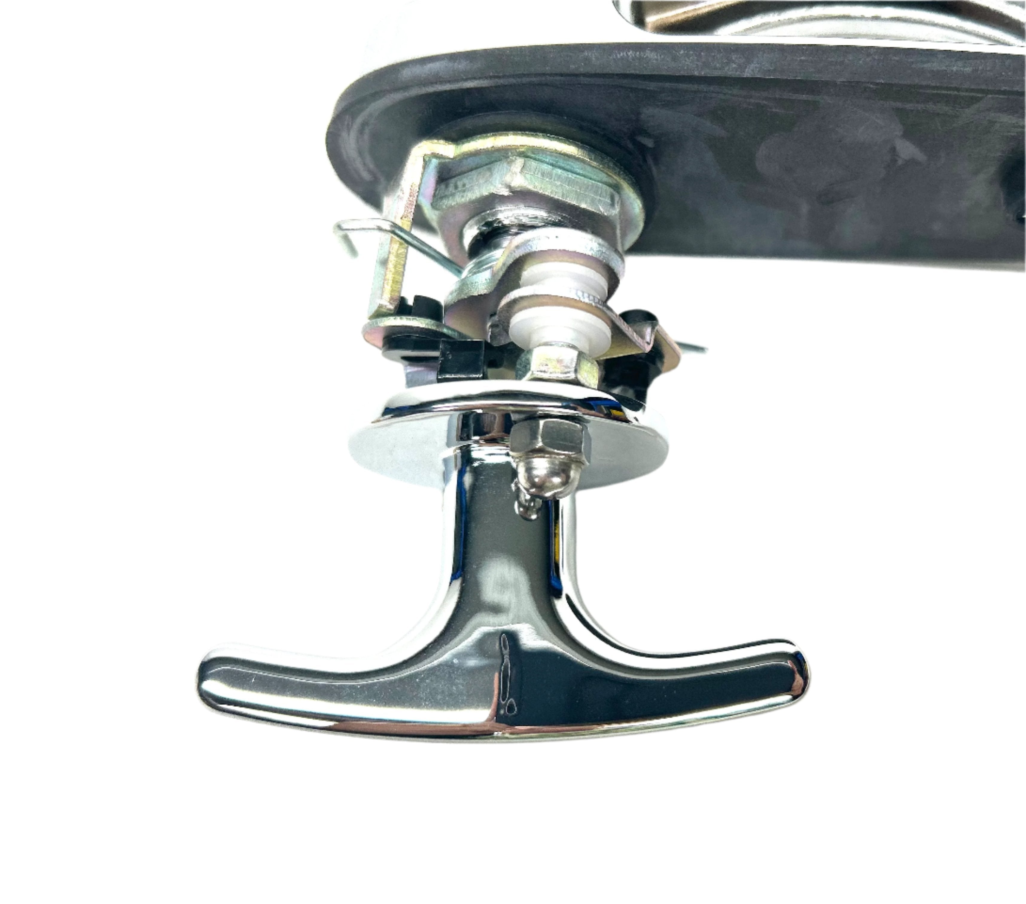 Carryboy Chrome Steel Locking Canopy T-Handle Replacement Rear Window Locking Handle Lock