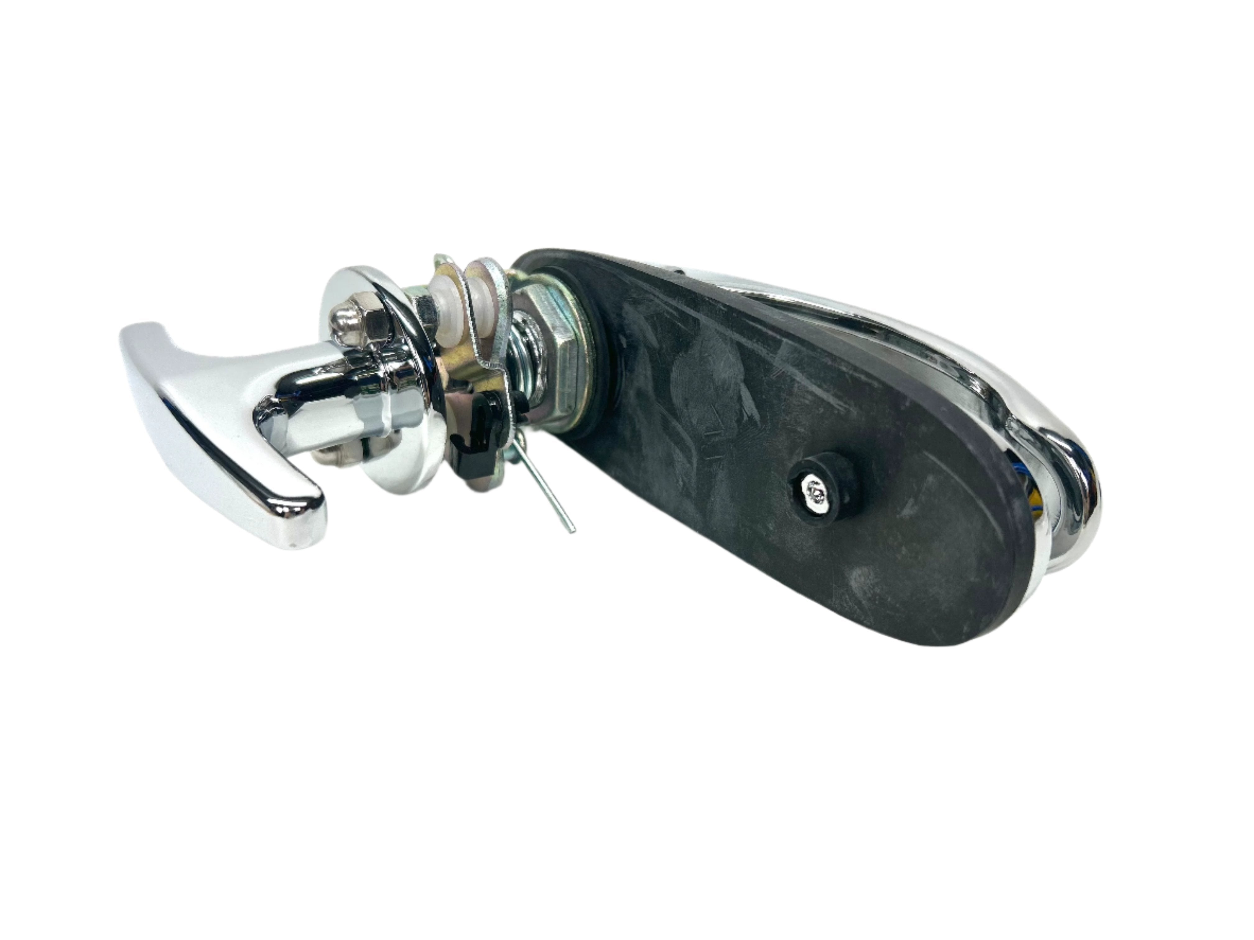 Carryboy Chrome Steel Locking Canopy T-Handle Replacement Rear Window Locking Handle Lock