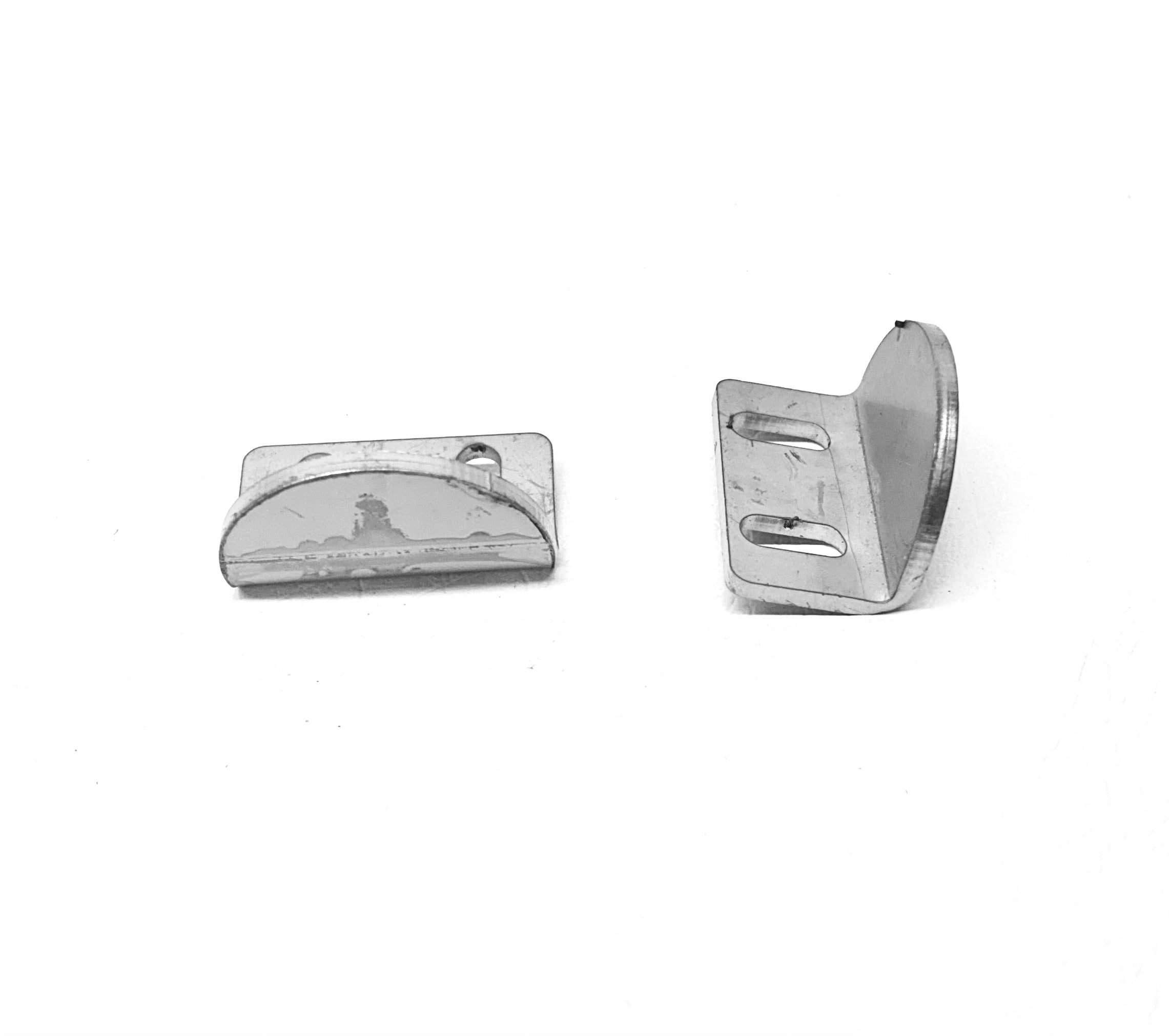 Toyota Hilux 2005-2015 Aftermarket Replacement Small Lock Brackets Catches fits EGR Lids with Twin Ute Lid Locks EGR with Shiny Black Plastic Underneath