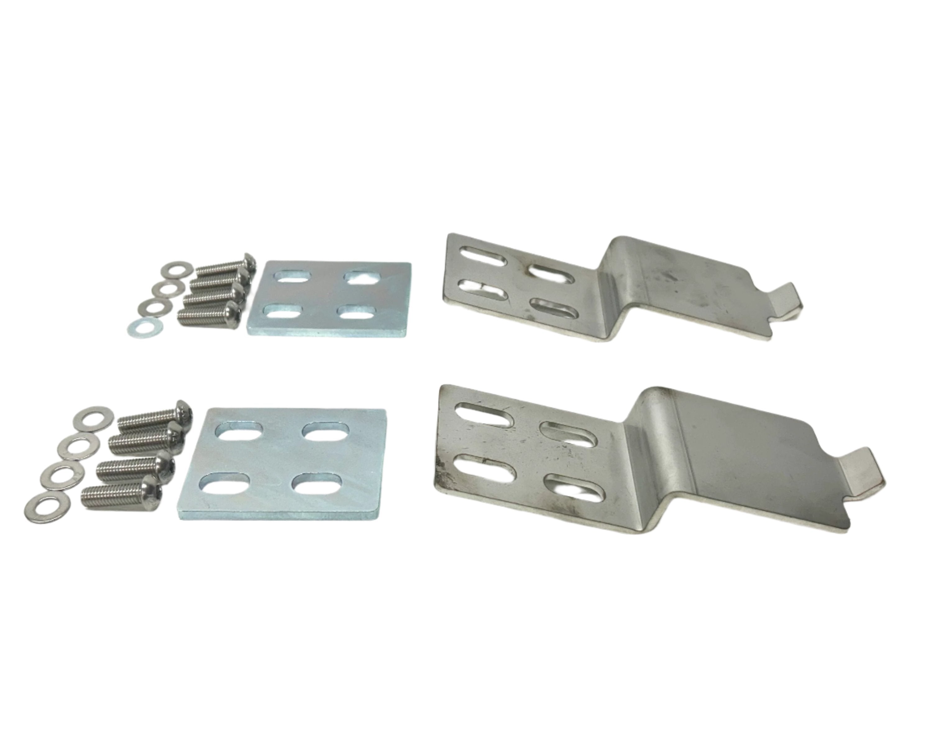 AU BA BF Ford Falcon Ute Lid Long Male Hinge Tongues for Carpeted Fibreglass Lids SET-B Long Male Hinges & Support Brackets