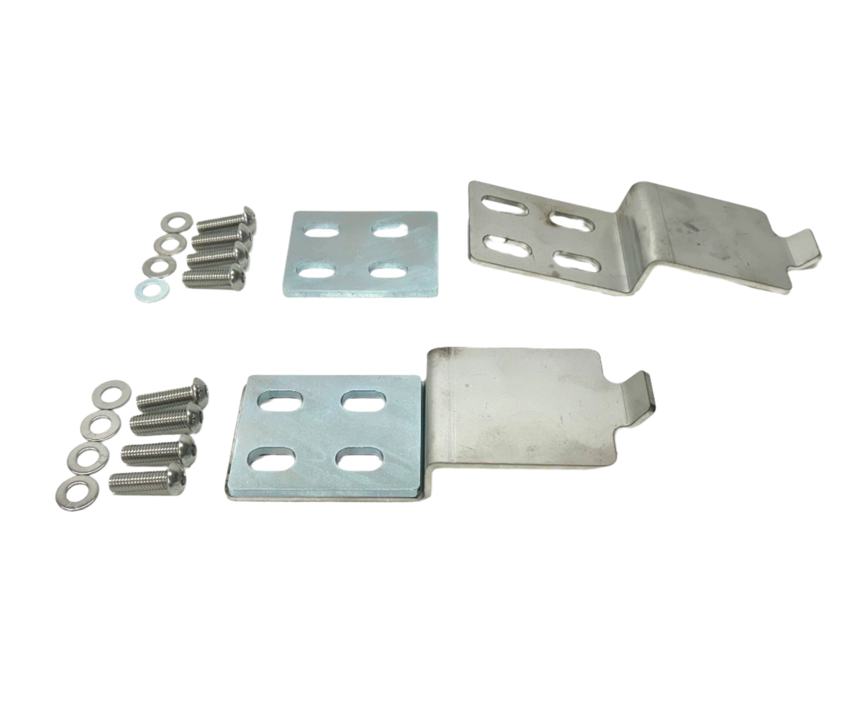 AU BA BF Ford Falcon Ute Lid Long Male Hinge Tongues for Carpeted Fibreglass Lids SET-B Long Male Hinges & Support Brackets