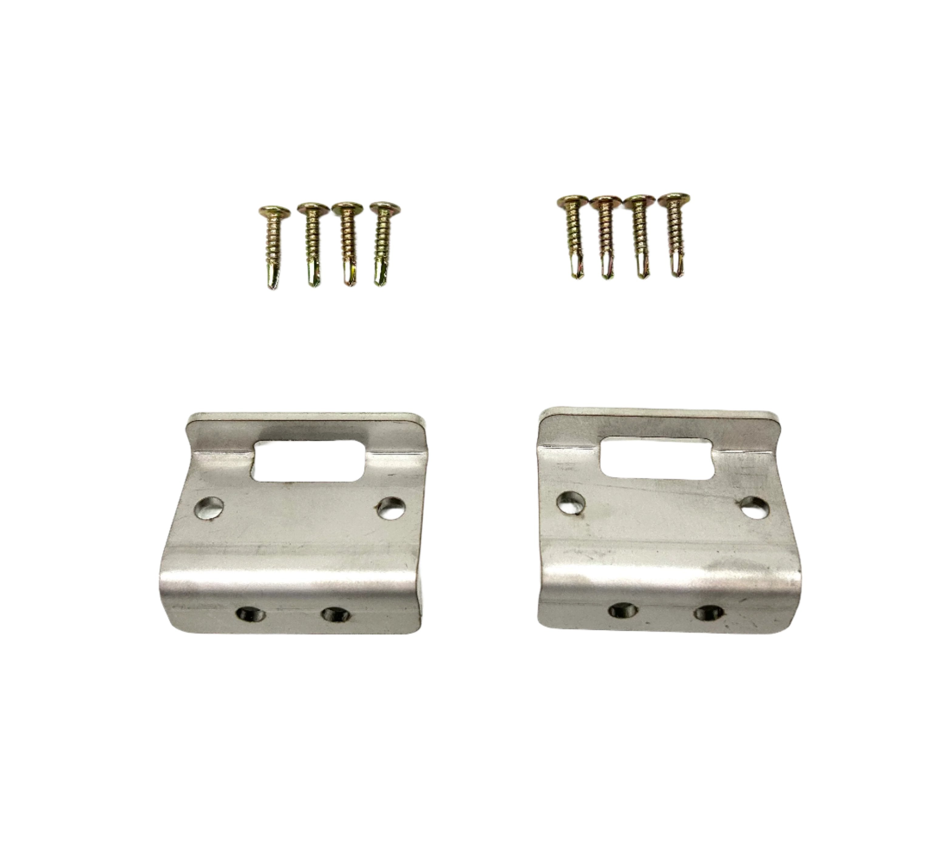 FG Ford Falcon Ute Lid Hinge Slots FEMALE for Carpeted Fibreglass Lids SET-A Hinges & Screws