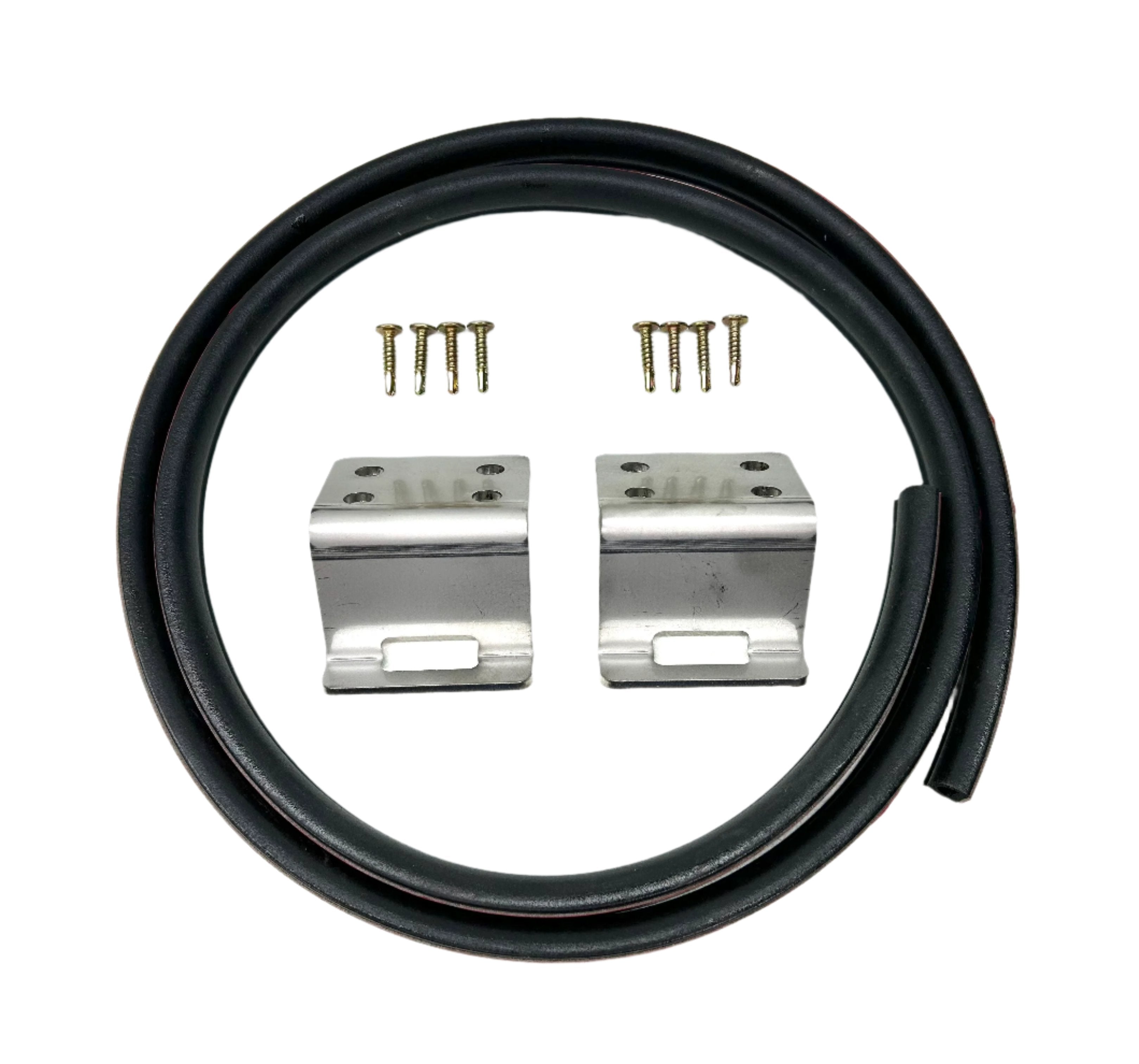 VU VY VZ Commodore Ute Lid Female 4 Hole Hinge Slots & Seal for Carpeted Fibreglass Lids SET-B Hinges & Seal & Screws