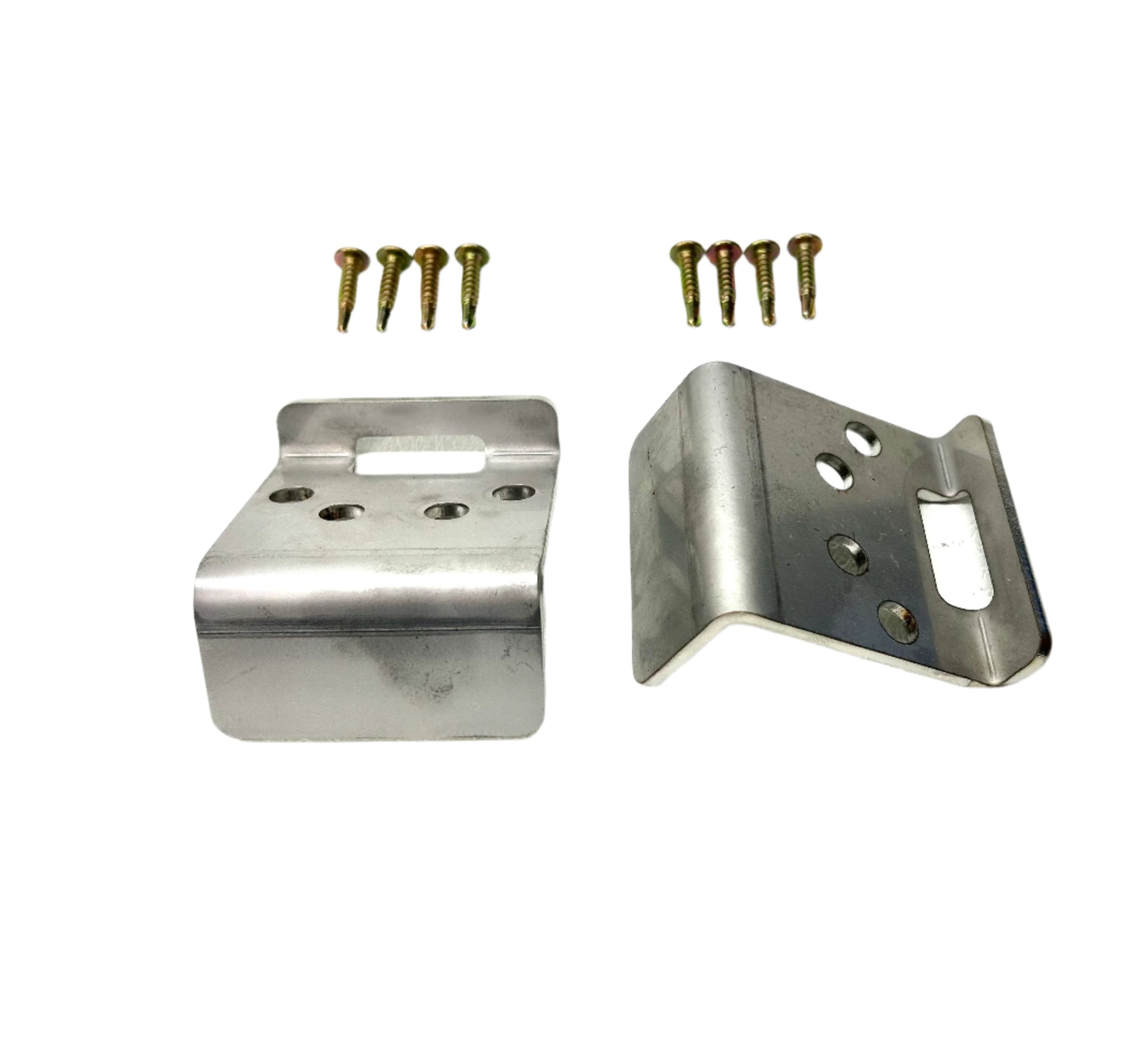AU BA BF Ford Falcon Ute Lid Hinge Slots FEMALE for Carpeted Fibreglass Lids SET-A Hinges & Screws