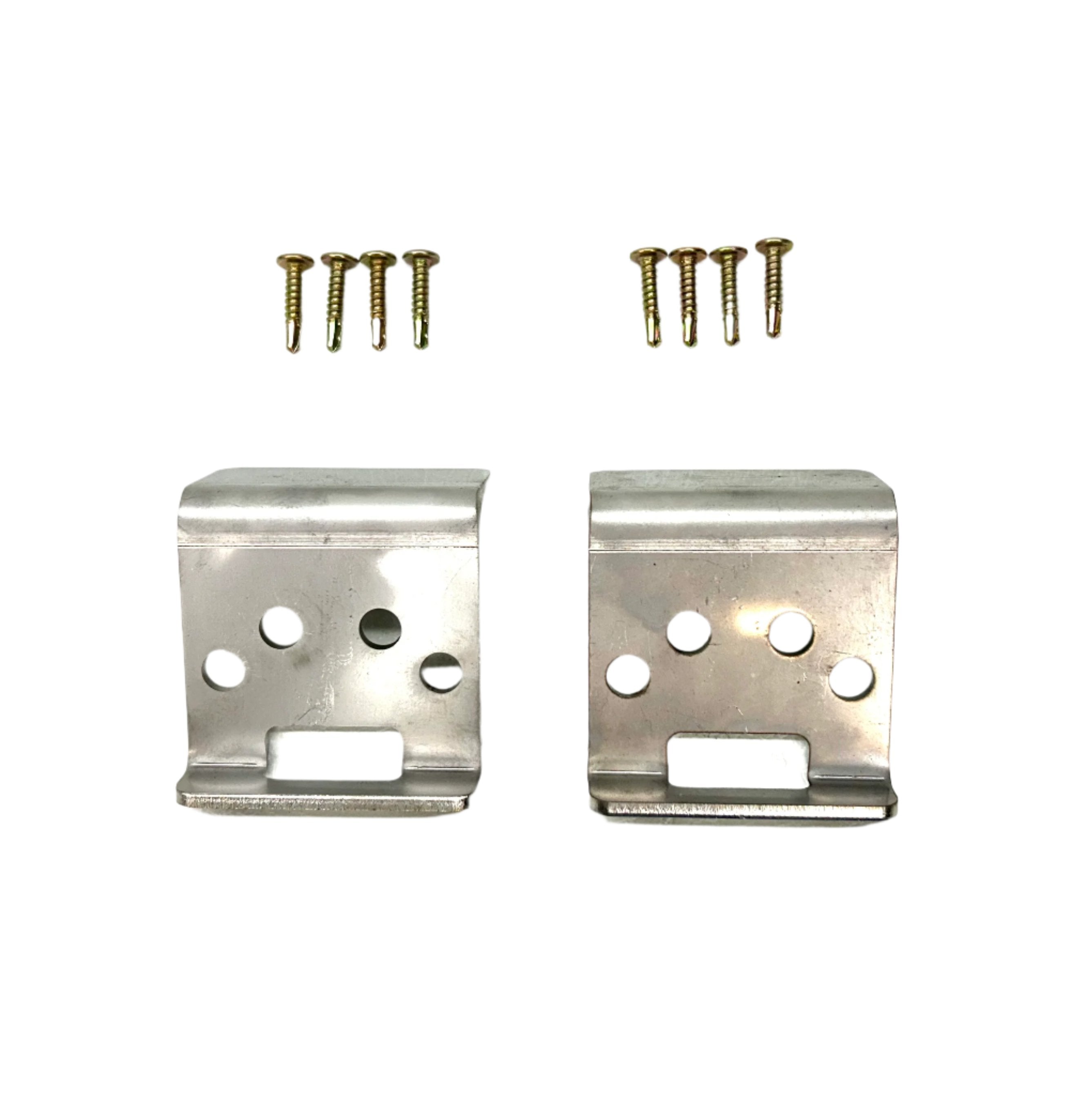 AU BA BF Ford Falcon Ute Lid Hinge Slots FEMALE for Carpeted Fibreglass Lids SET-A Hinges & Screws