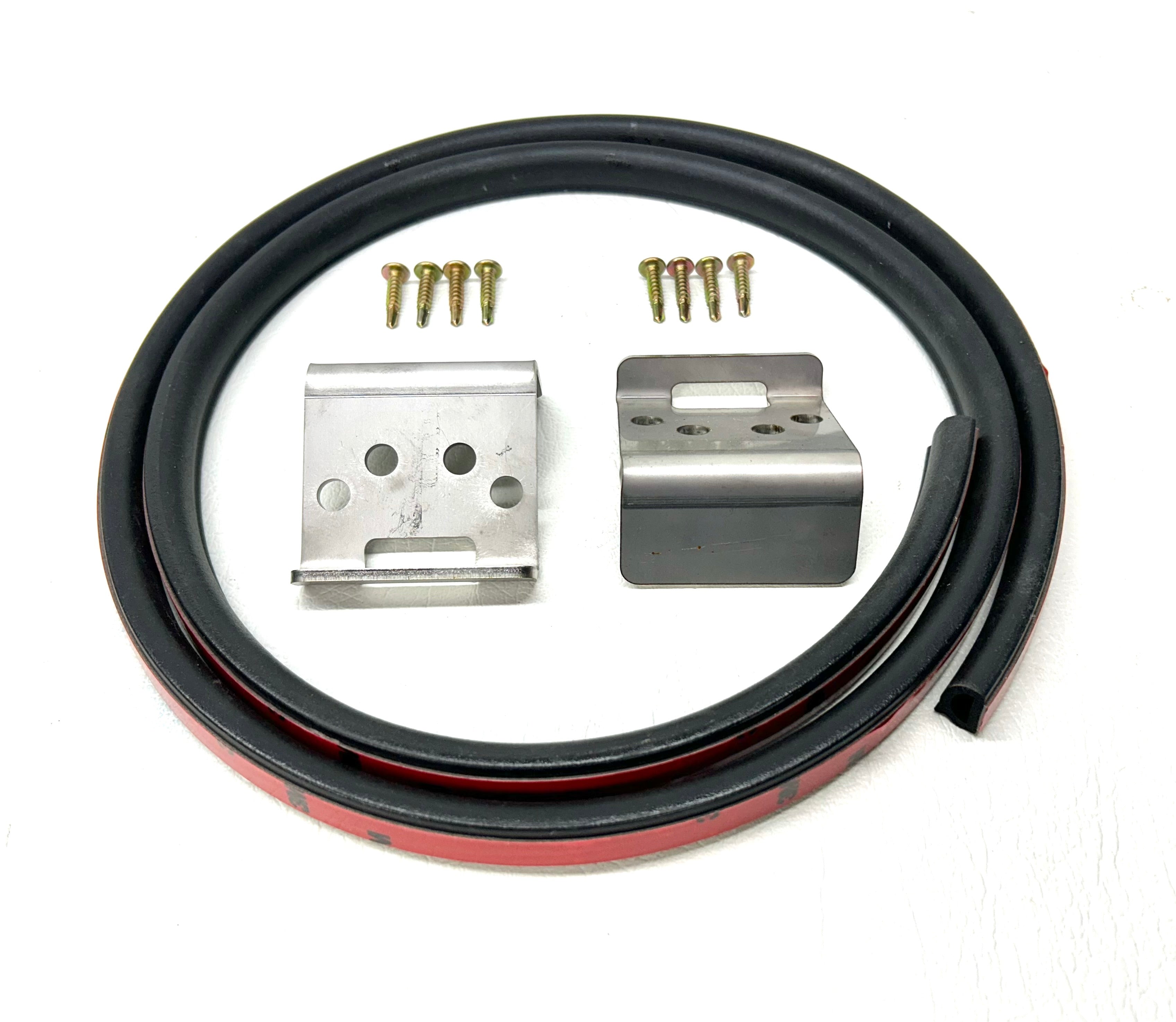 AU BA BF Ford Falcon Ute Lid Hinge Slots FEMALE for Carpeted Fibreglass Lids SET-B Hinges & Seal & Screws