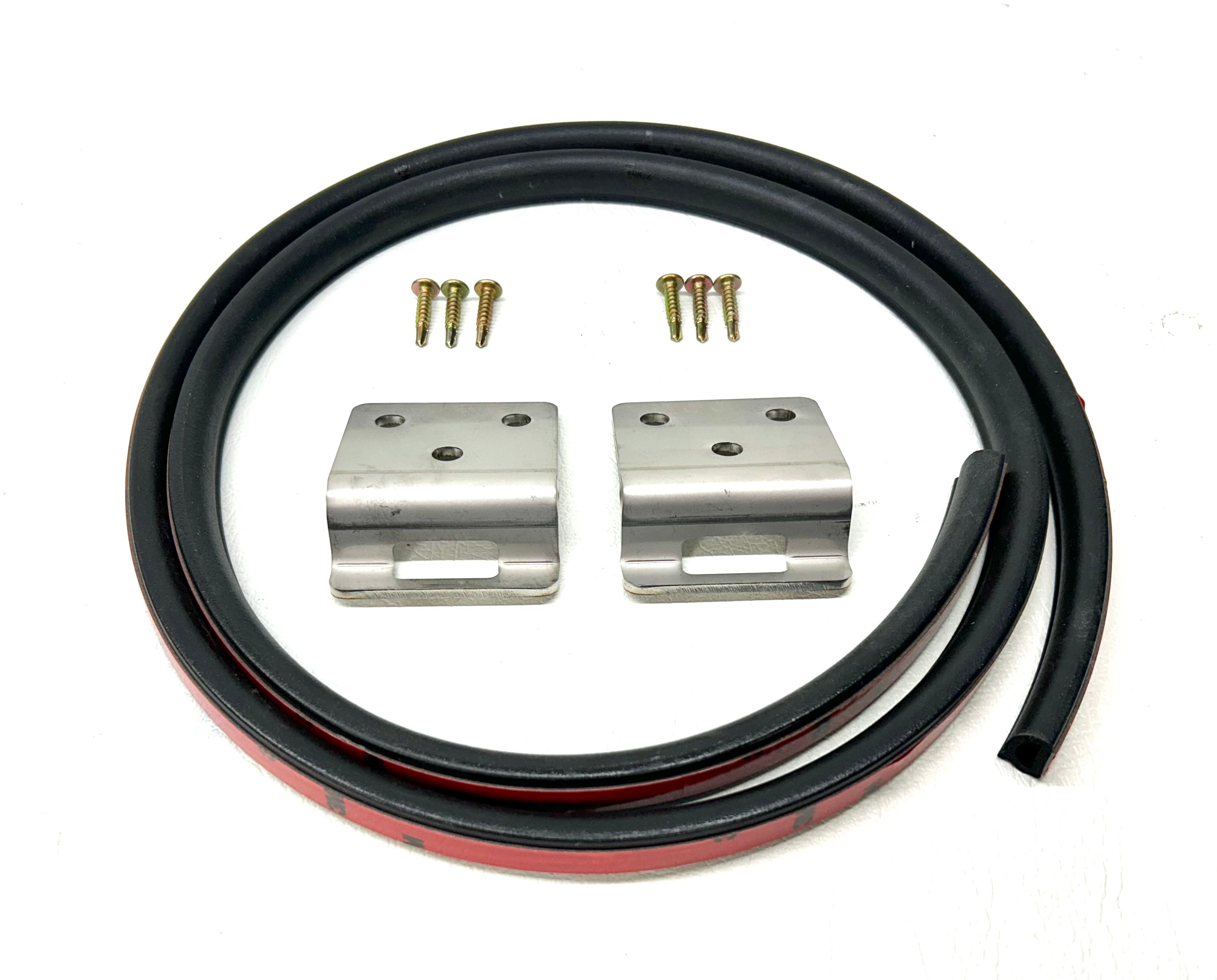 XD XE XH Ford Falcon Ute Lid Hinge Slots FEMALE for Carpeted Fibreglass Lids SET-B Hinges & Seal & Screws