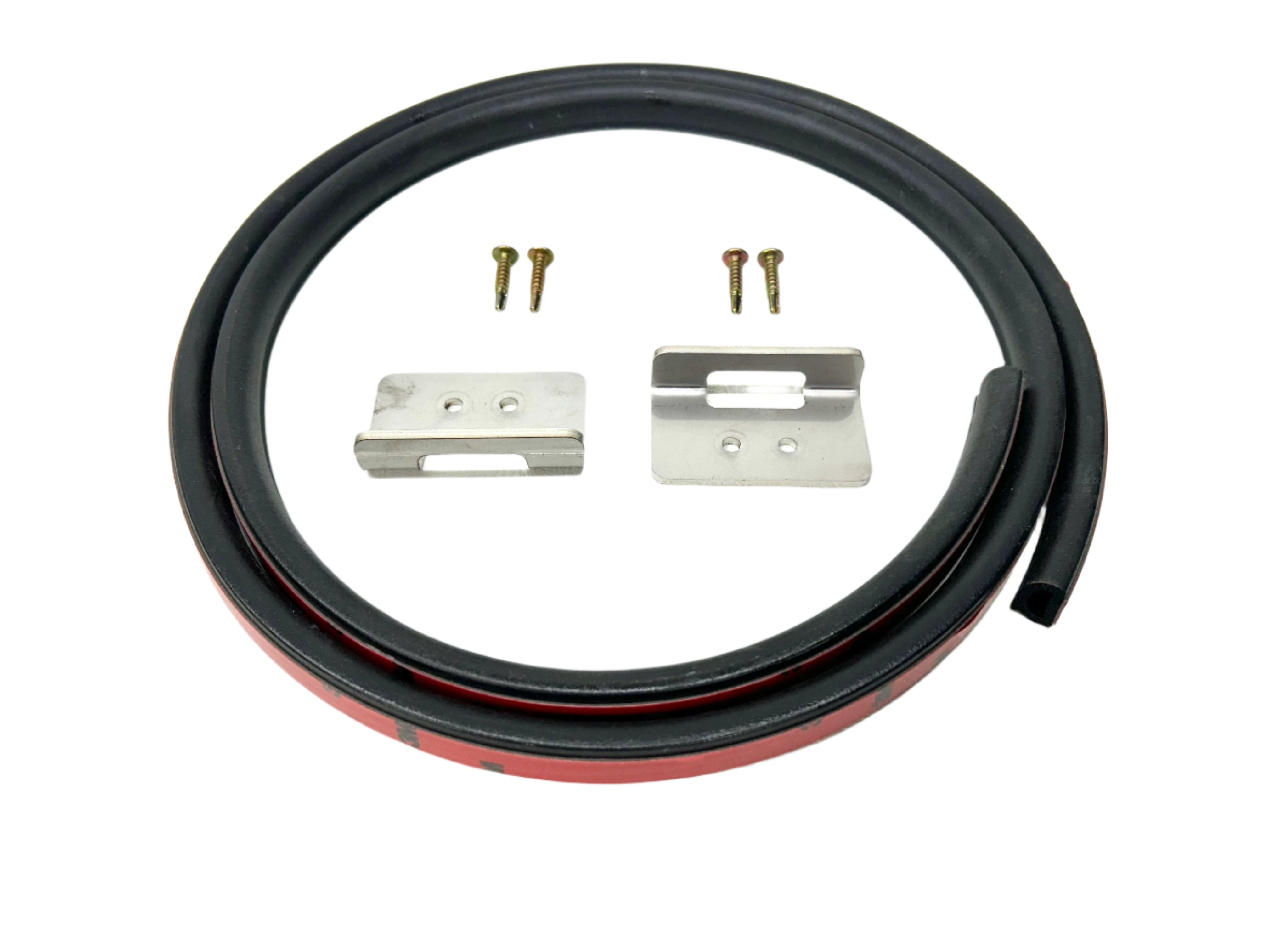 Toyota Hilux 2005-2015 Aftermarket Replacement Ute Lid Hinge Slots FEMALE for Carpeted Fibreglass Lids SET-B Hinges & Seal & Screws