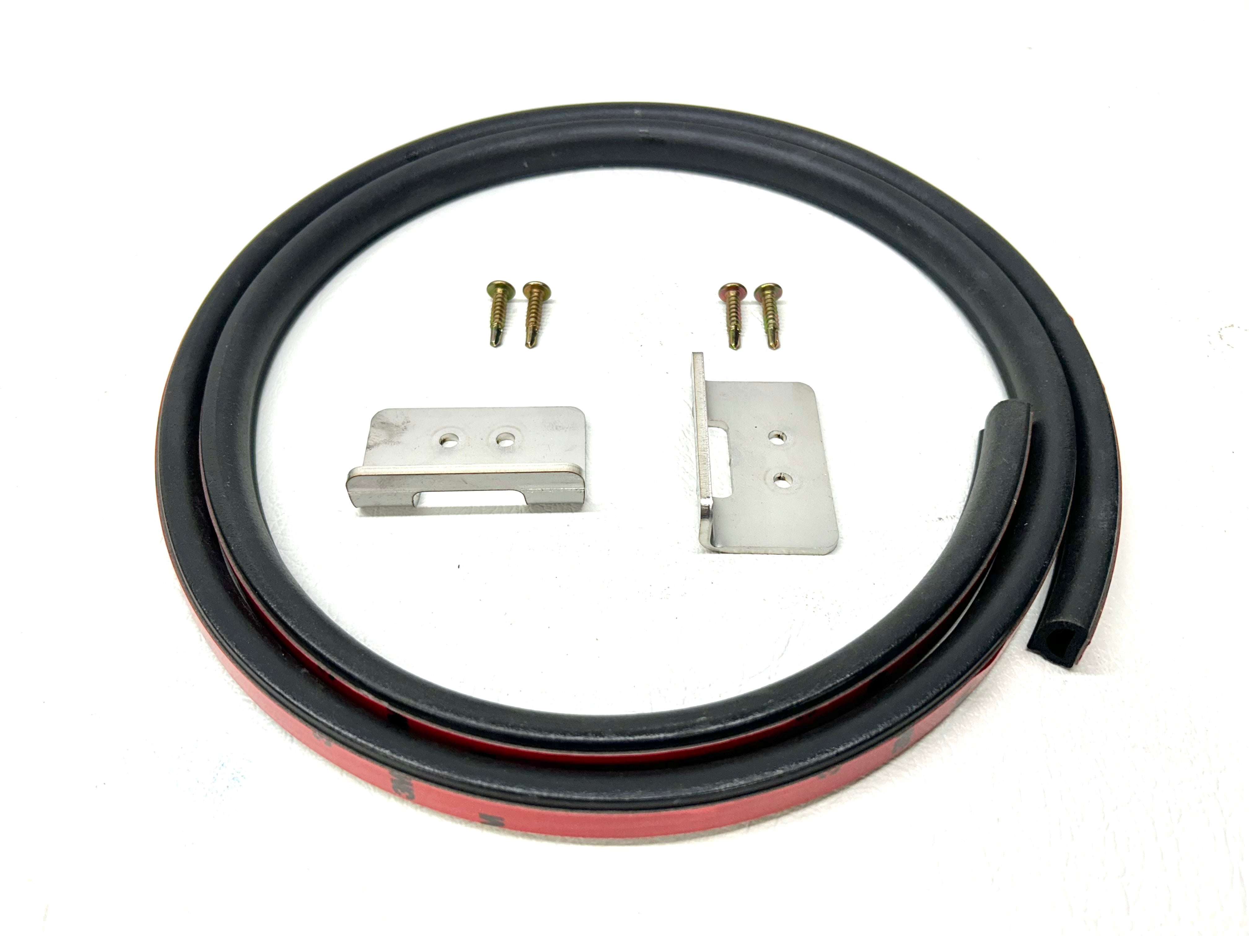 Toyota Hilux 2005-2015 Aftermarket Replacement Ute Lid Hinge Slots FEMALE for Carpeted Fibreglass Lids SET-B Hinges & Seal & Screws