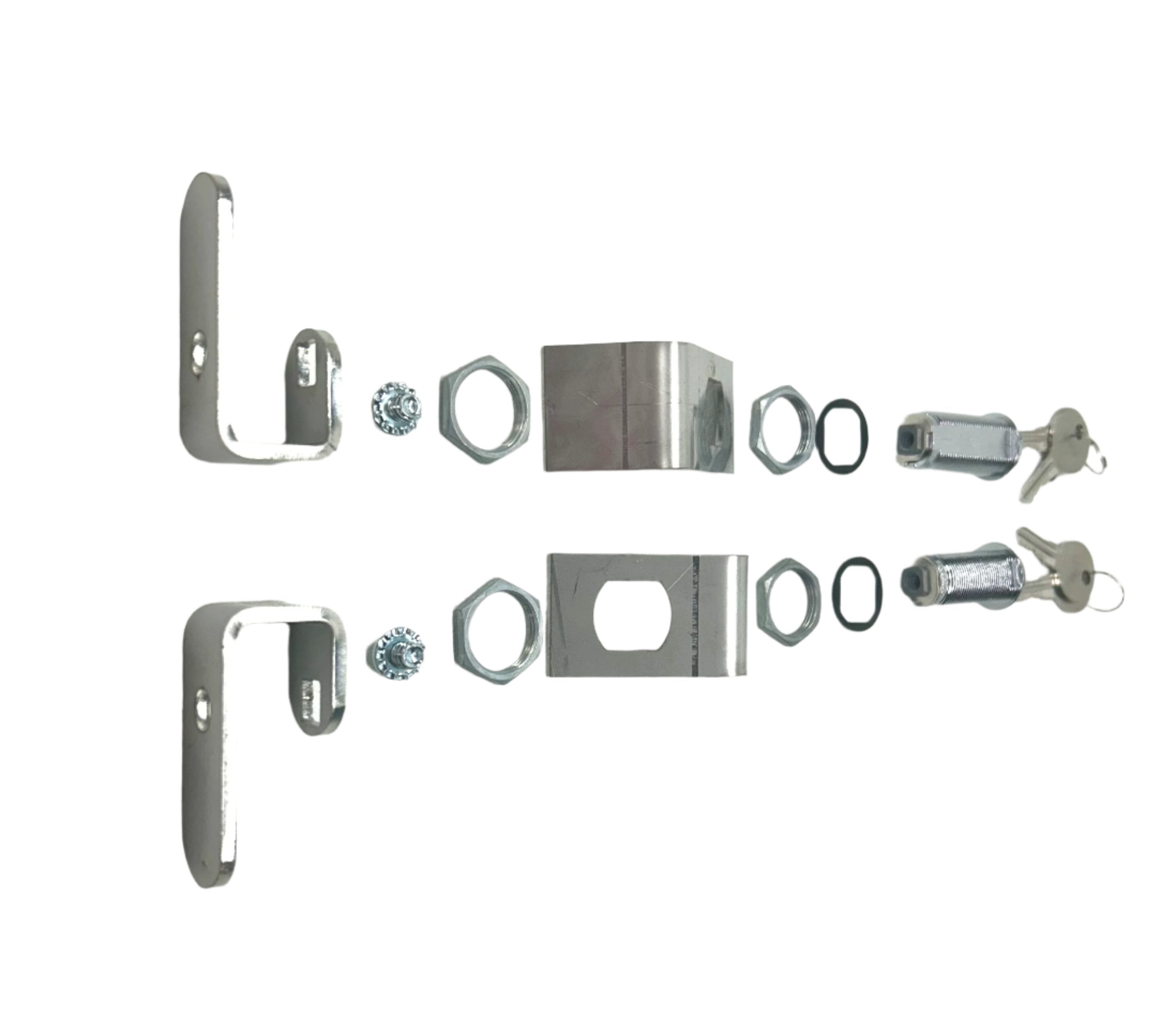 Toyota Hilux 2005 2015 Aftermarket Replacement Long Ute Lid Locks EGR Plastic Lids SET-C Replacement Barrels Keys Strikers L-Lock Support Plates