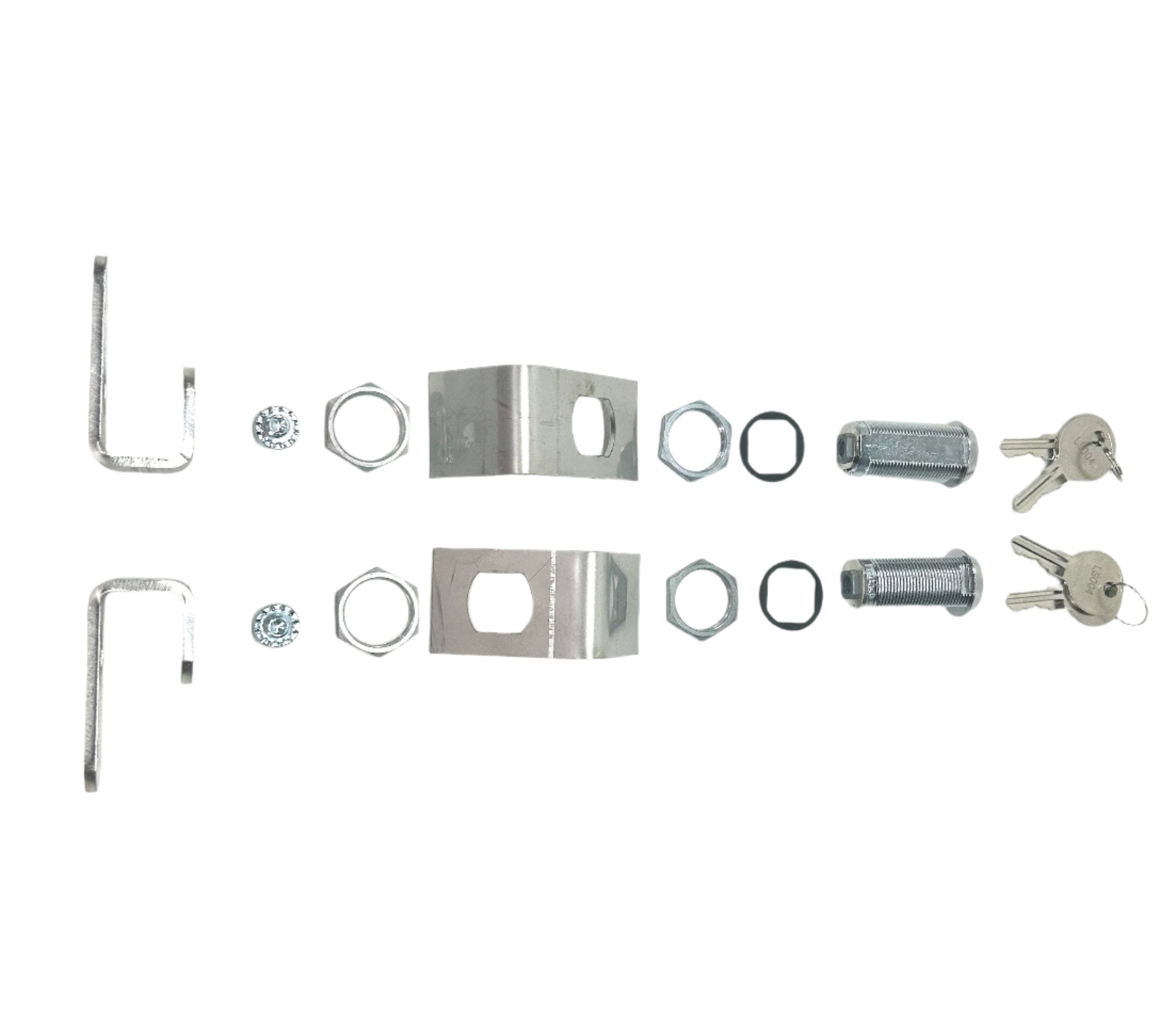 Toyota Hilux 2005 2015 Aftermarket Replacement Long Ute Lid Locks EGR Plastic Lids SET-C Replacement Barrels Keys Strikers L-Lock Support Plates