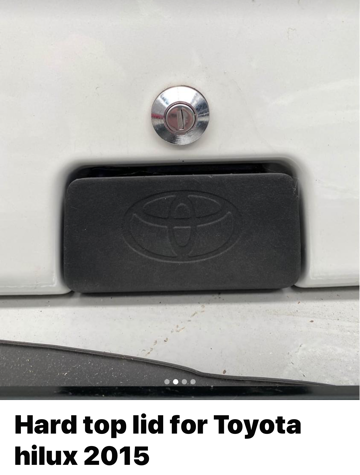 Toyota Hilux Ute Lid Lock Barrel & Keys fits Genuine 2005-2015 Hard EGR Plastic Tonneau Cover