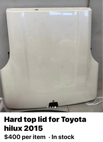 Toyota Hilux 2005-2015 Cast Metal Lid Lock fits Nissan Hard EGR Plastic Tonneau Cover