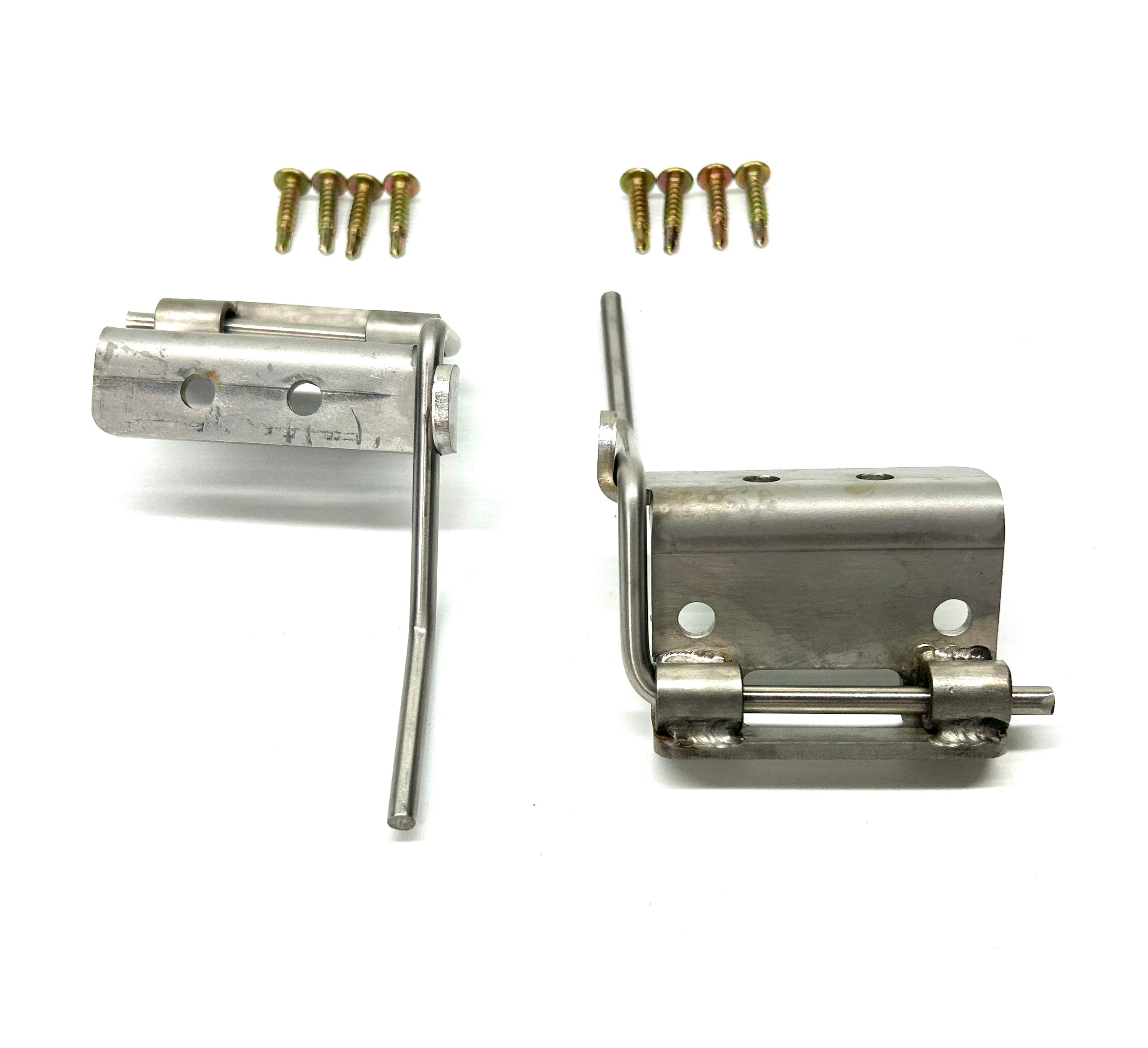 FG Ford Falcon 25mm Female Hinge & Pins Kit-C for EGR Ute Lid with Shiny Black Plastic Underneath