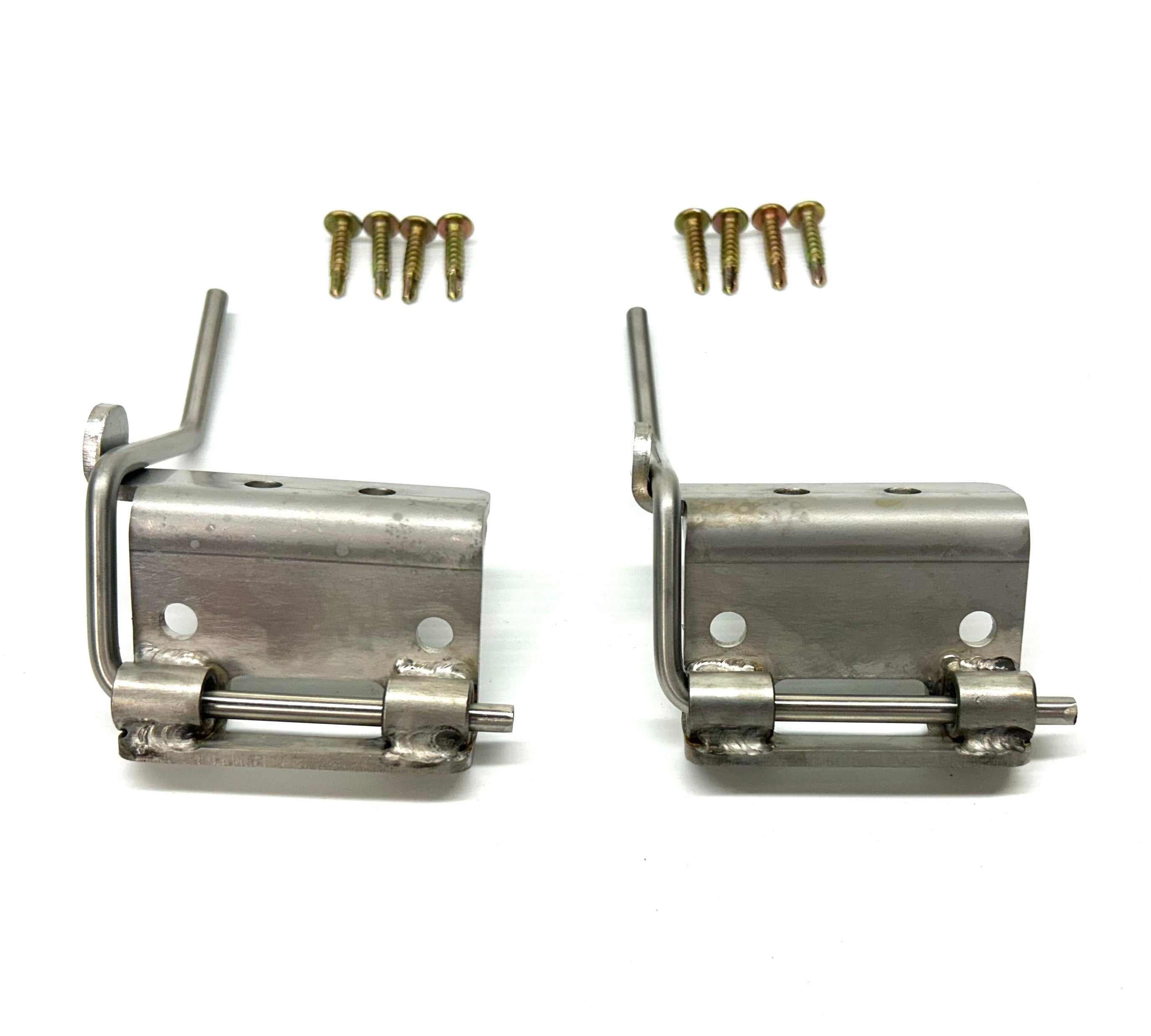 FG Ford Falcon 25mm Female Hinge & Pins & Seal Kit-D for EGR Ute Lid with Shiny Black Plastic Underneath