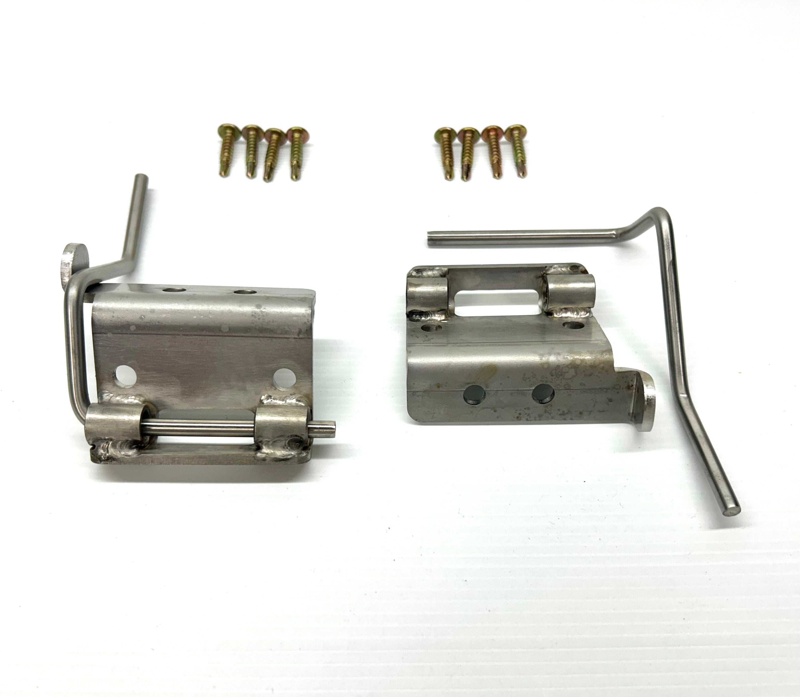 FG Ford Falcon 25mm Female Hinge & Pins & Seal Kit-D for EGR Ute Lid with Shiny Black Plastic Underneath