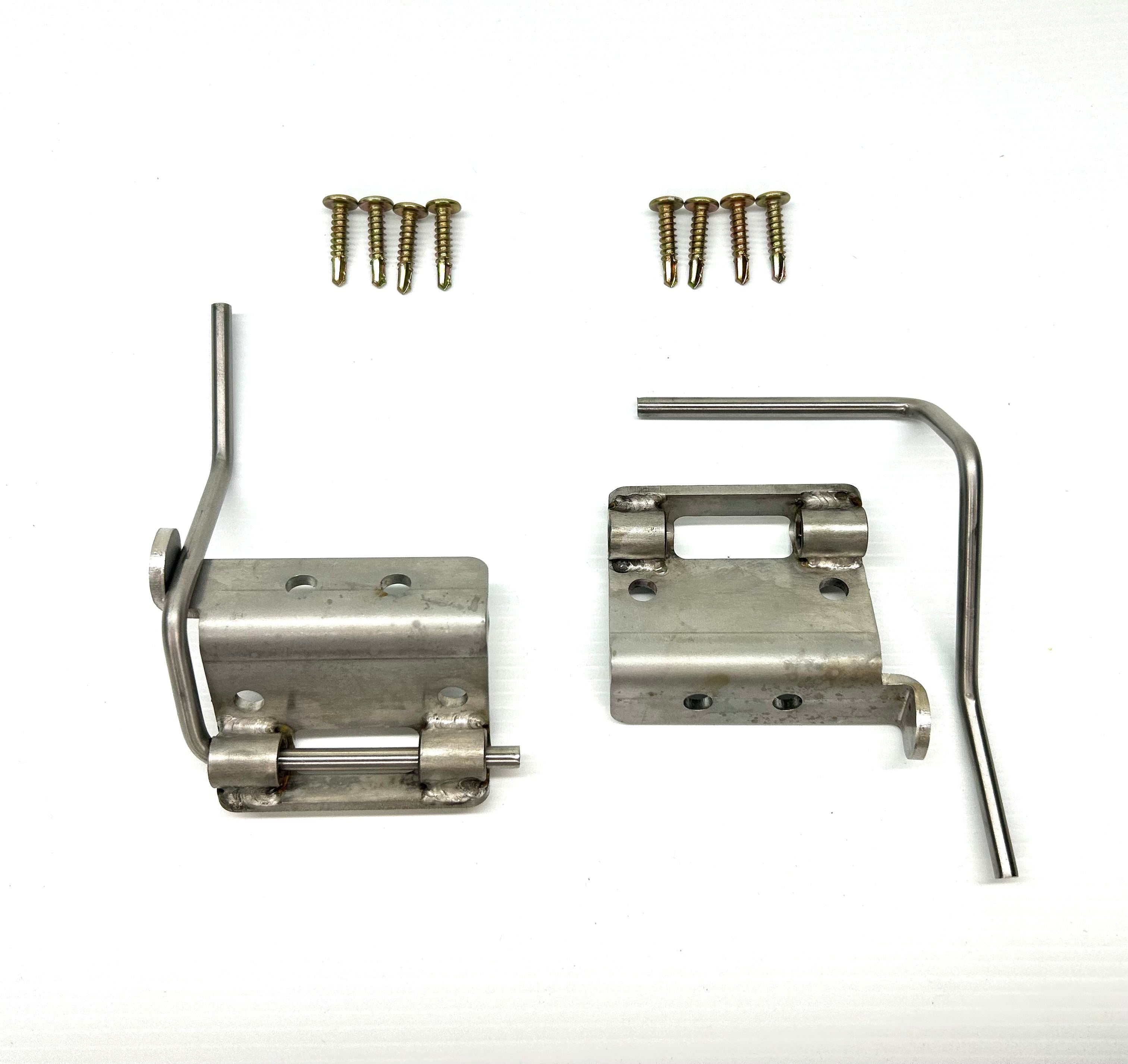 Toyota Hilux 2005-2015 Aftermarket Replacement 25mm Female Hinge Pins Kit-A for EGR Ute Lid with Shiny Black Plastic Underneath