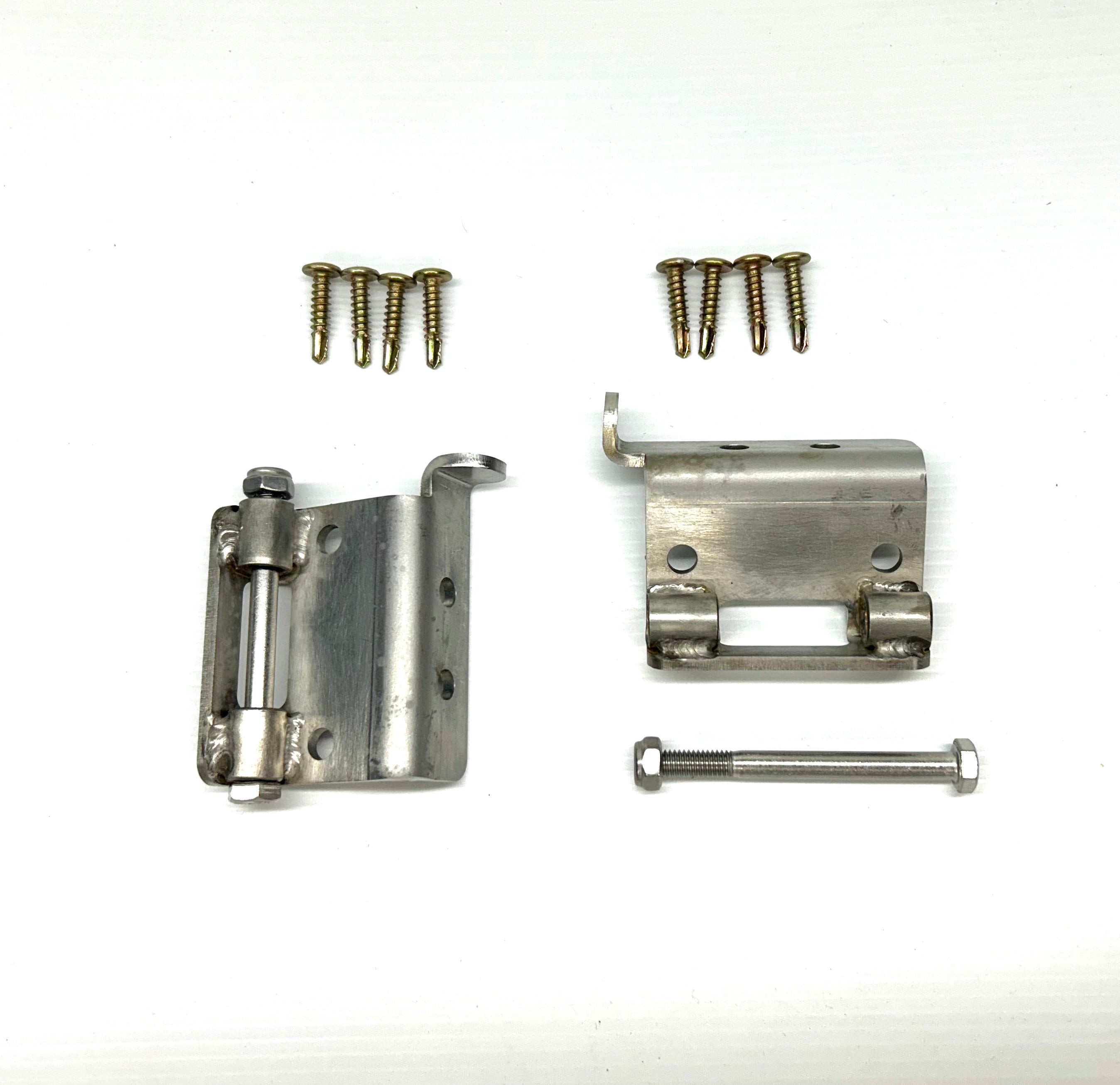 FG Ford Falcon 25mm Female Hinge & Bolts Kit-B for EGR Ute Lid with Shiny Black Plastic Underneath