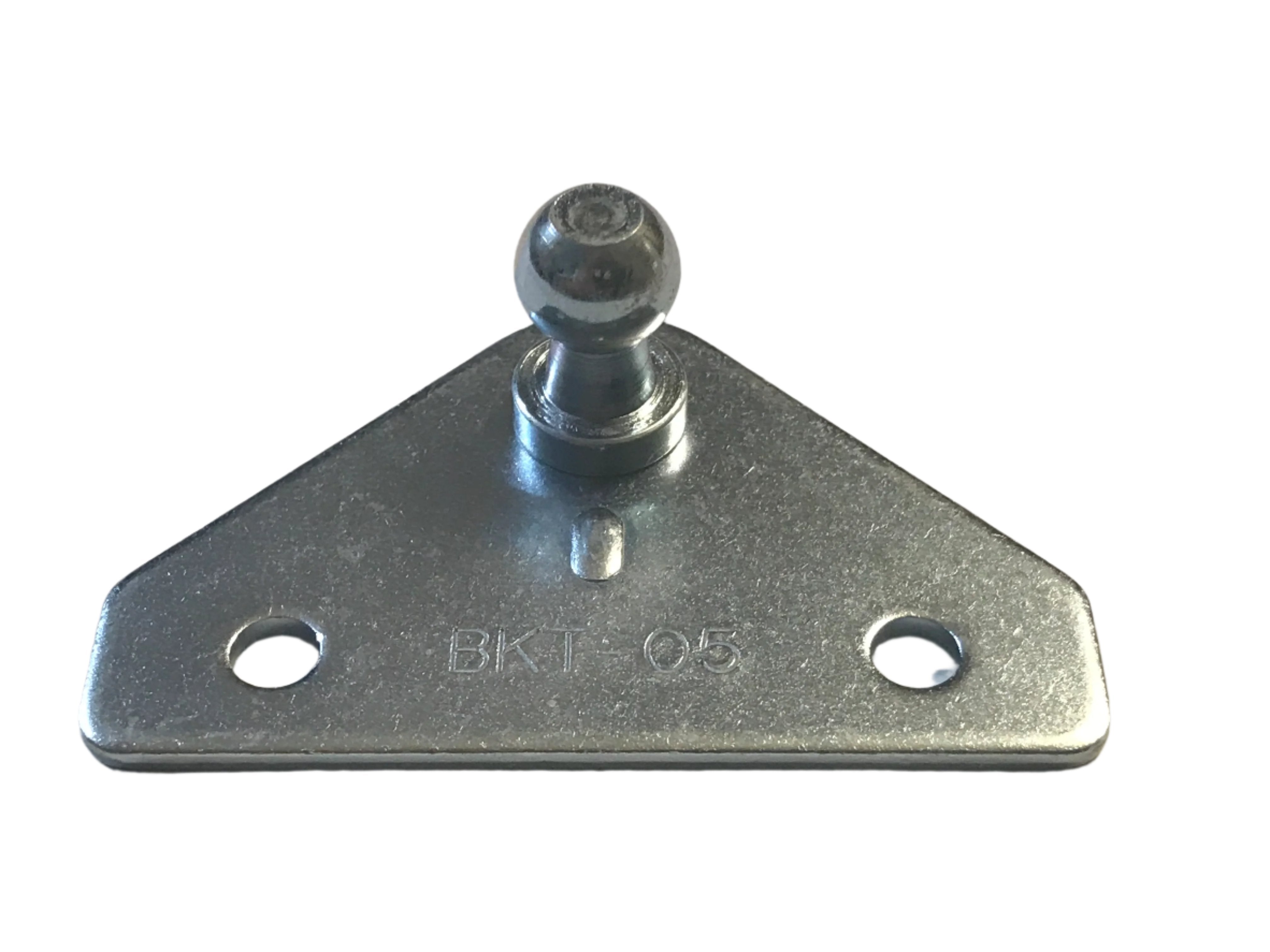 Gas Strut Bracket LID 2 Hole 10mm Ball Head for EGR Ute Lids with Shiny Black Plastic Underneath