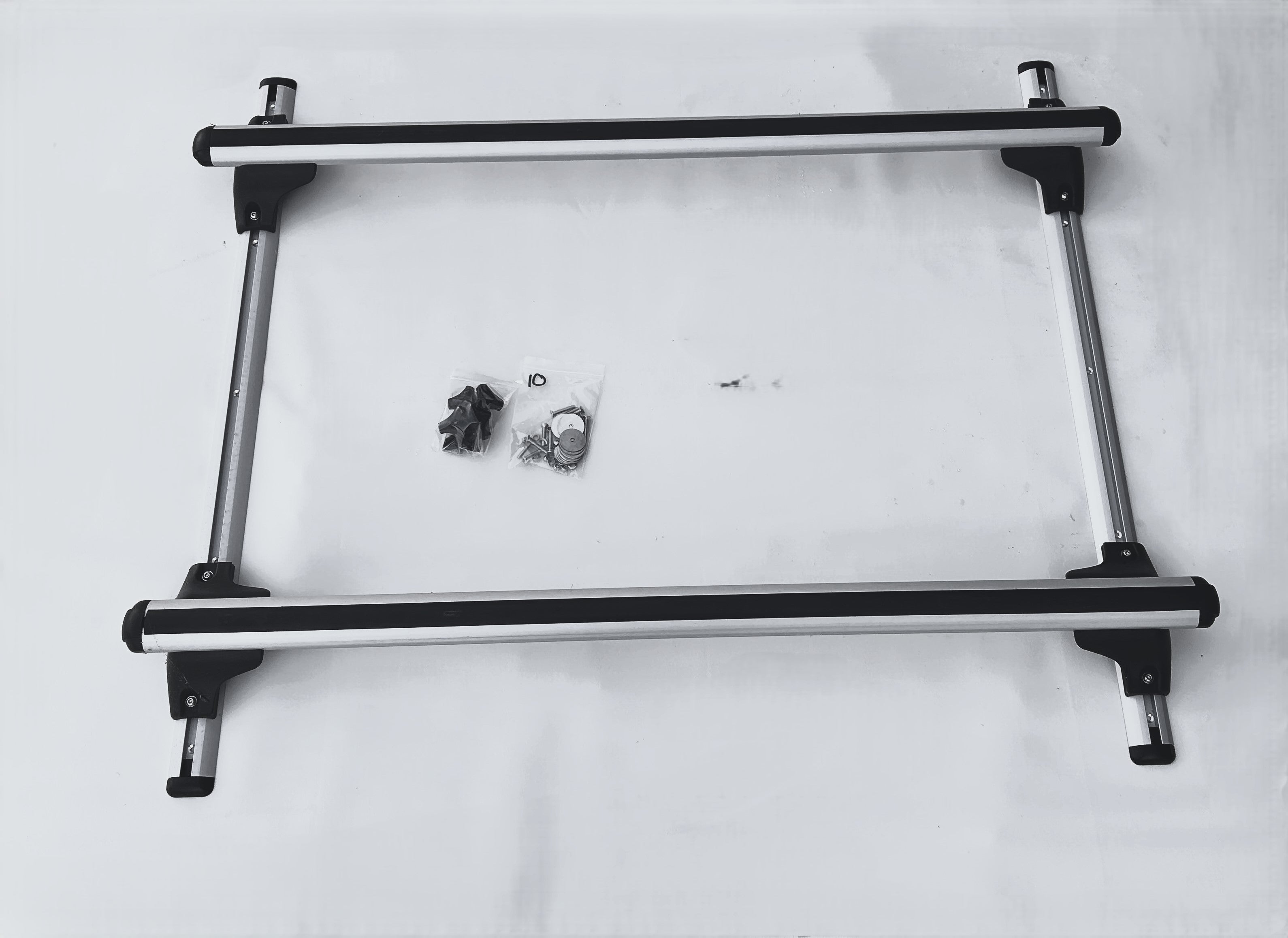 Canopy Roof Rack Tracks & Cross Rail Bars Proland Brand 90cm Short fits Most Dual Cab Canopies