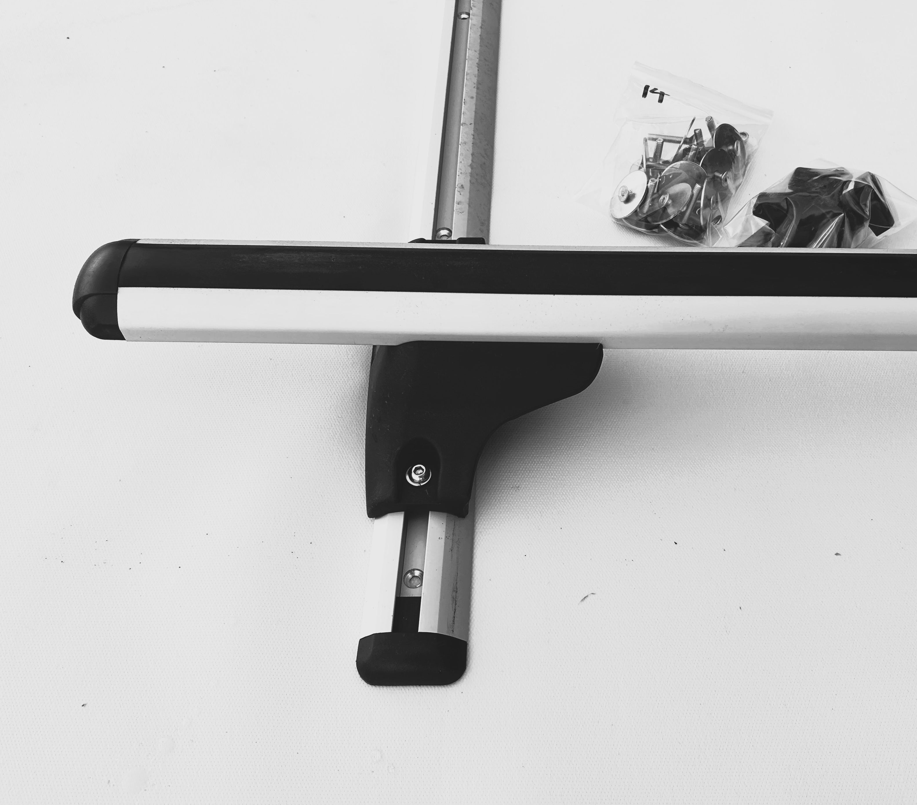 Canopy Roof Rack Tracks & Cross Rail Bars Proland Brand 90cm Short fits Most Dual Cab Canopies