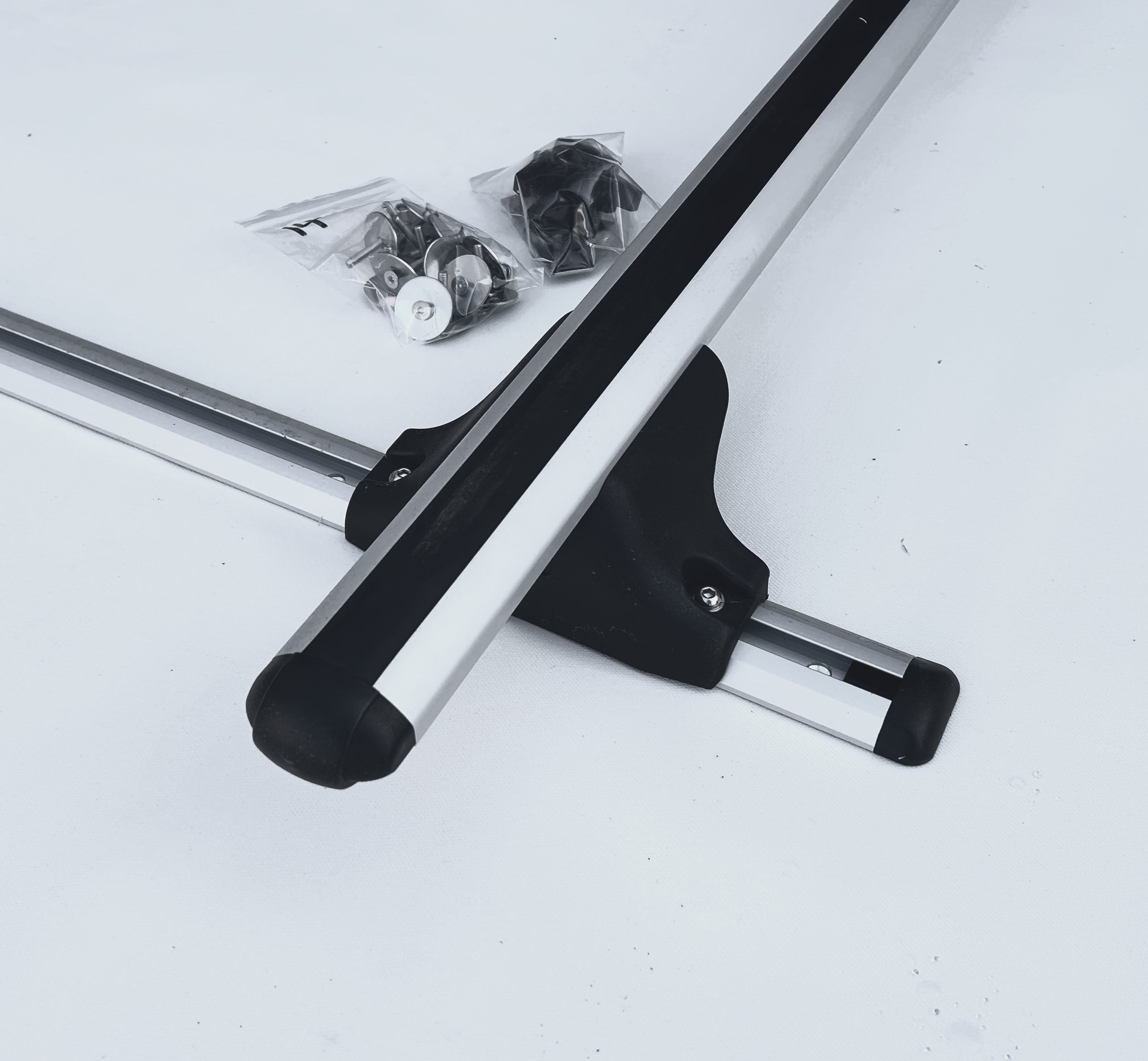 Canopy Roof Rack Tracks & Cross Rail Bars Proland Brand 90cm Short fits Most Dual Cab Canopies