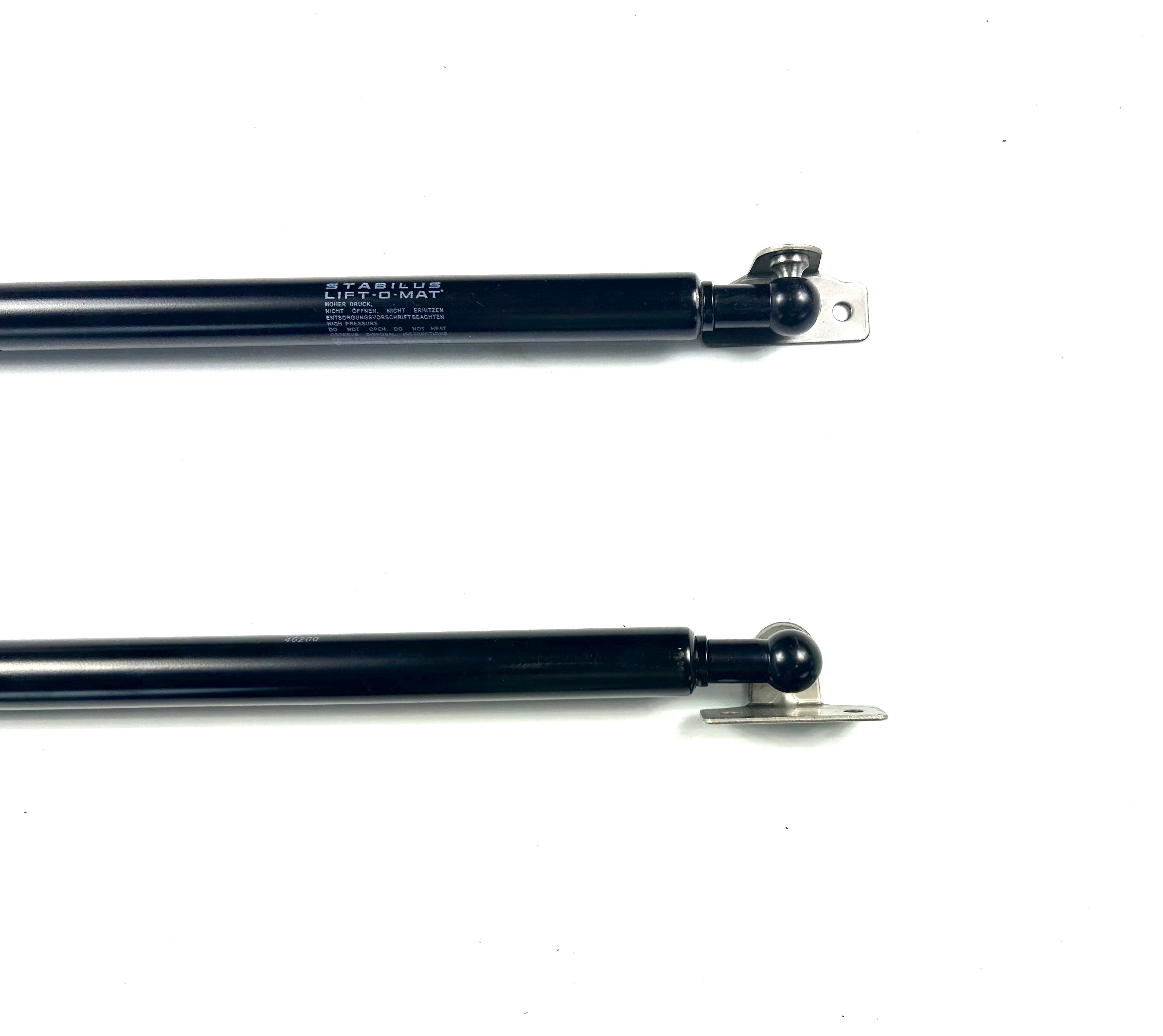 Alpha CMX Canopy Rear Lift Up Window Gas Struts & Brackets Stabilus Hardtop
