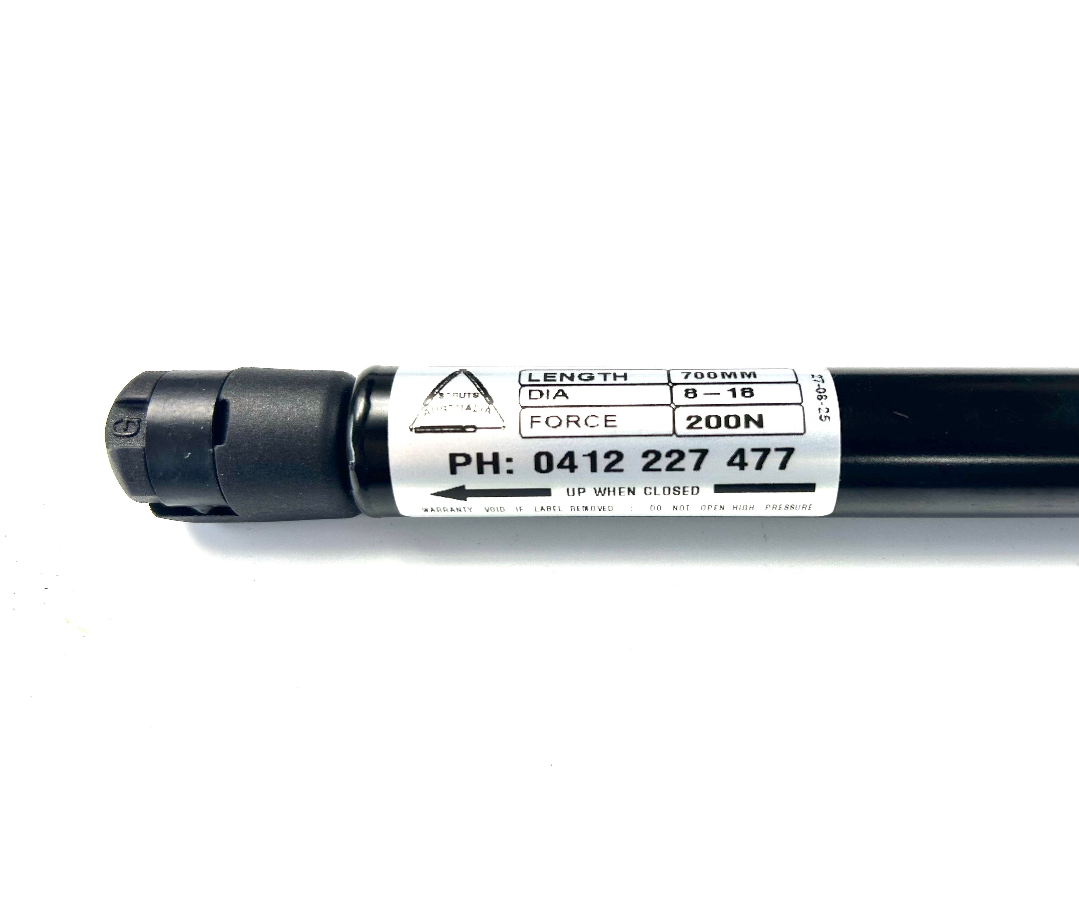 VE VF Commodore Ute Lid Gas Struts fit EGR Plastic Hard Tonneau Cover M10-M10 Ball Heads 700mmx200n