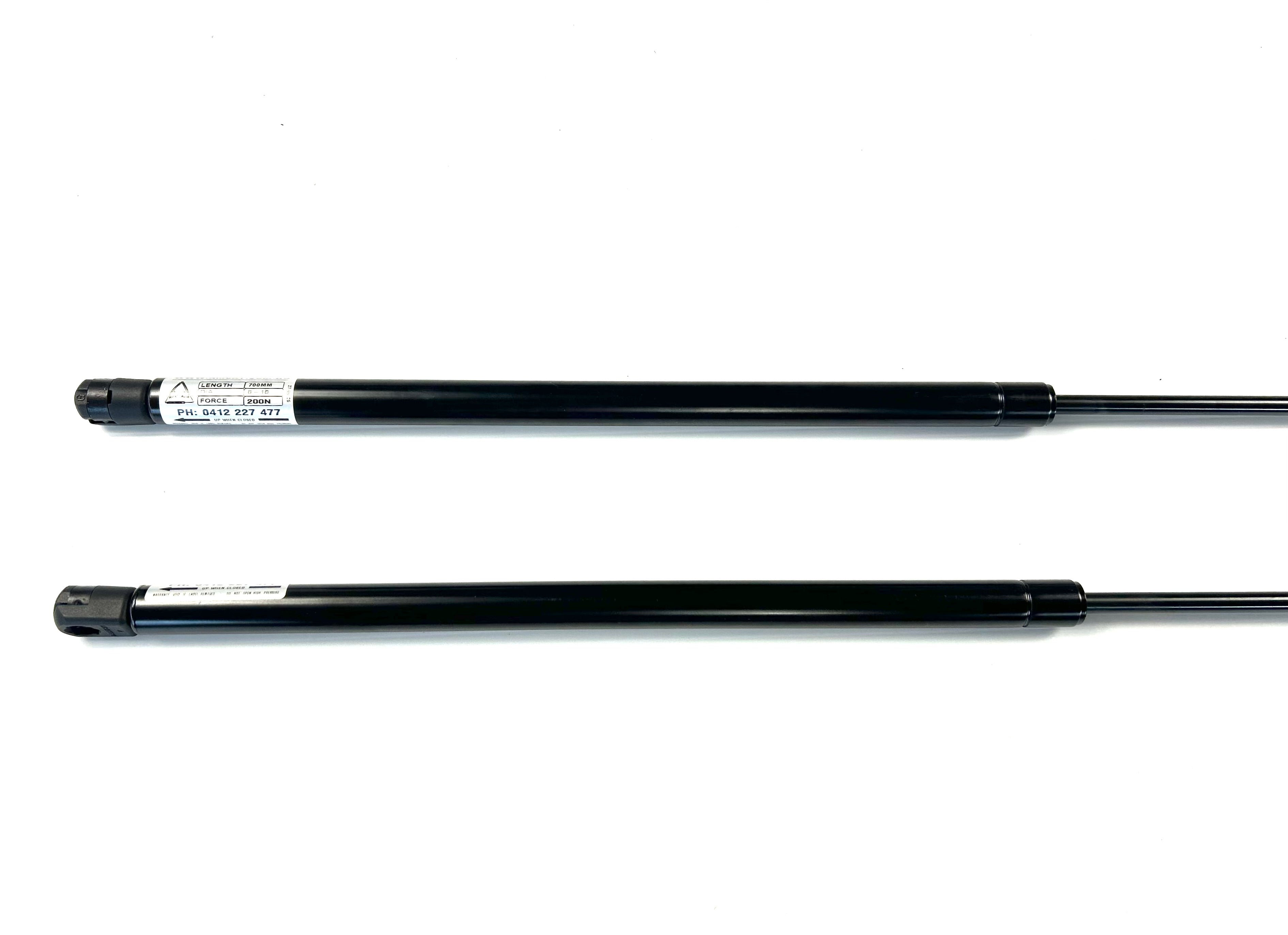 VE VF Commodore Ute Lid Gas Struts fit EGR Plastic Hard Tonneau Cover M10-M10 Ball Heads 700mmx200n