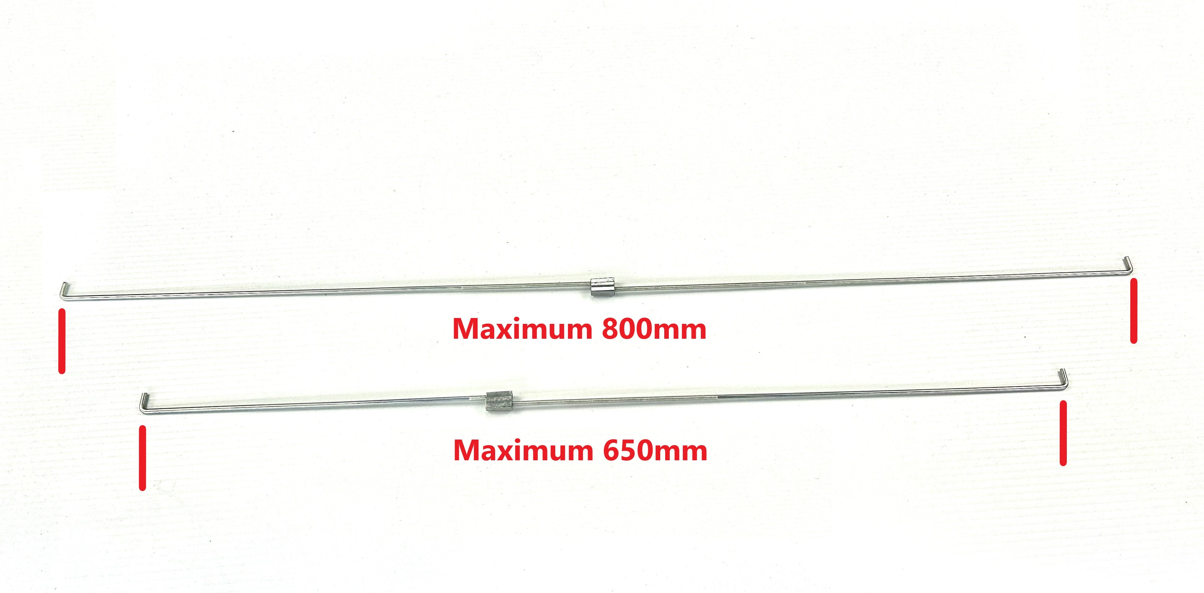 LONG Threaded Wire Adjustable Connecting Rods for Canopy Window & Ute Lids R3L1S