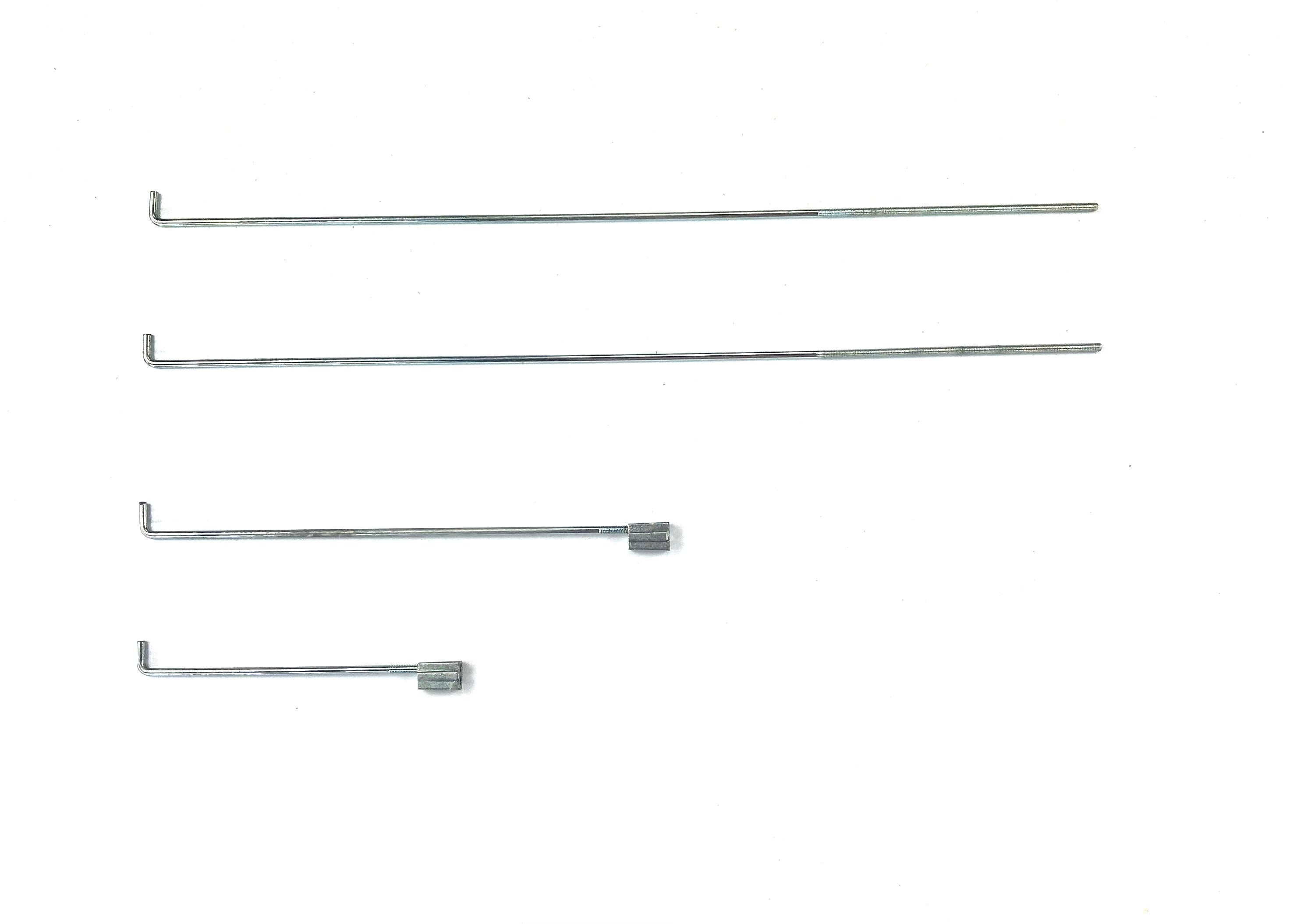 SHORT Threaded Wire Adjustable Connecting Rods for Canopy Window & Ute Lid R2L2S