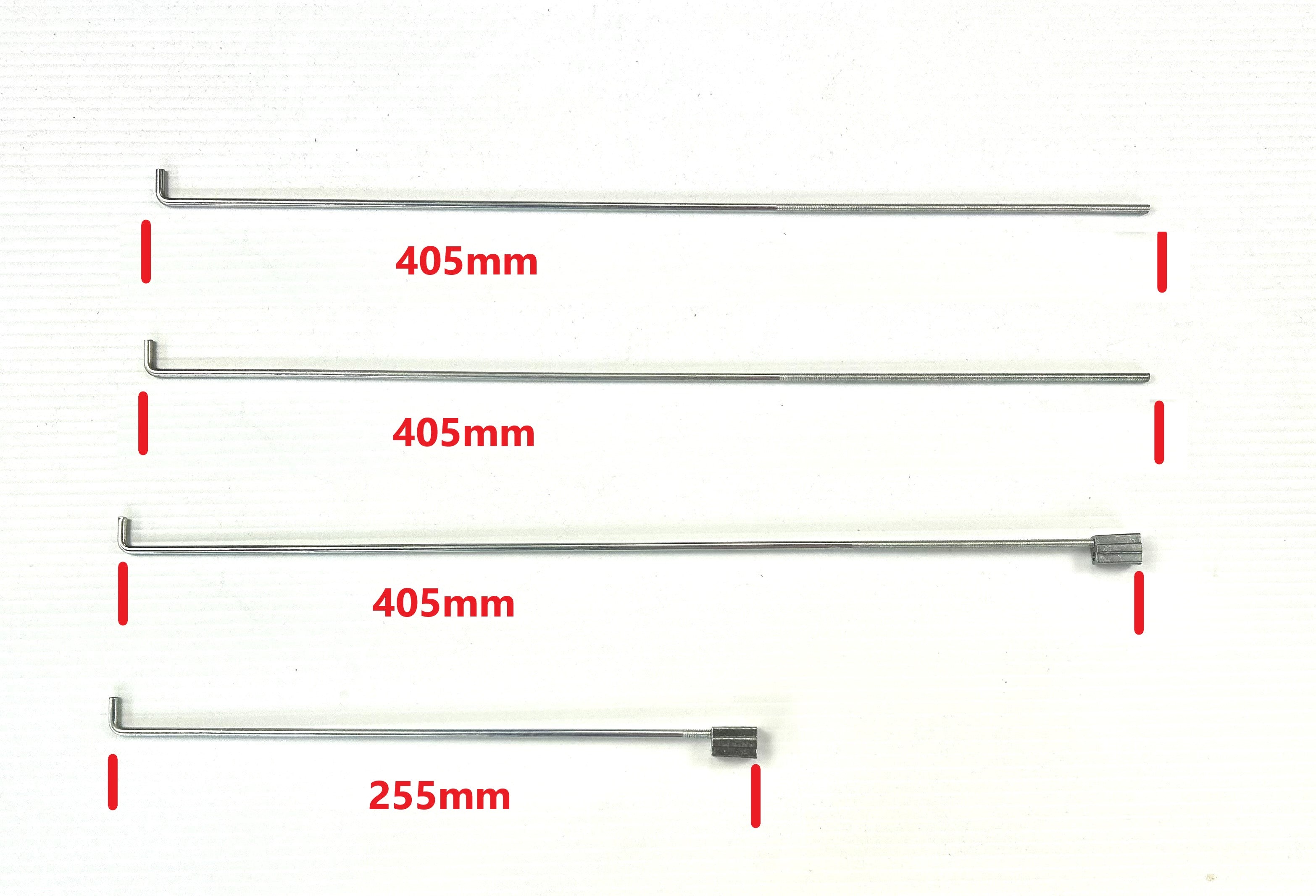 LONG Threaded Wire Adjustable Connecting Rods for Canopy Window & Ute Lids R3L1S