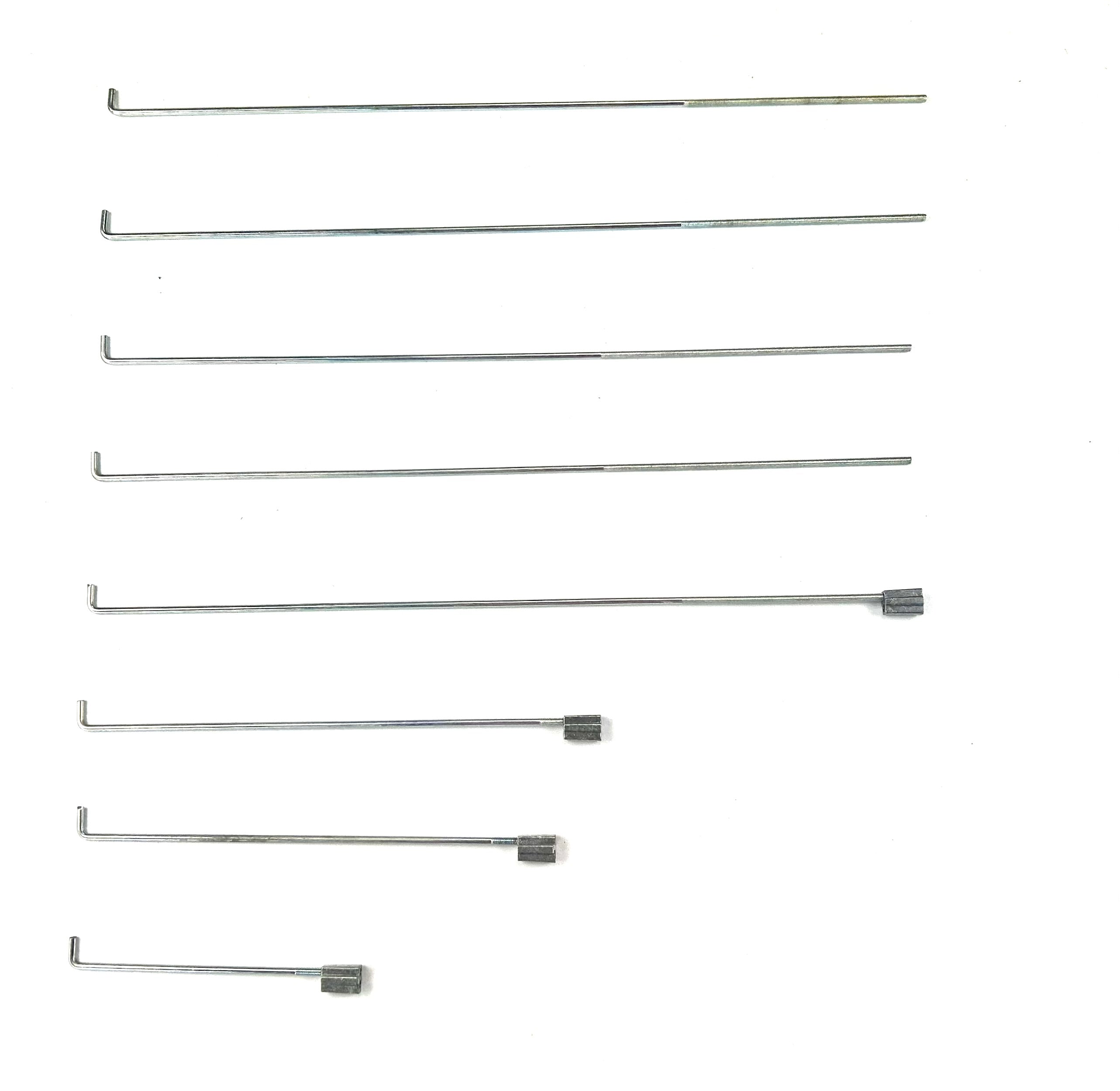 Large Kit of Threaded Wire Adjustable Connecting Rods for Canopy Window & Ute Lids Large Kit R5L3S