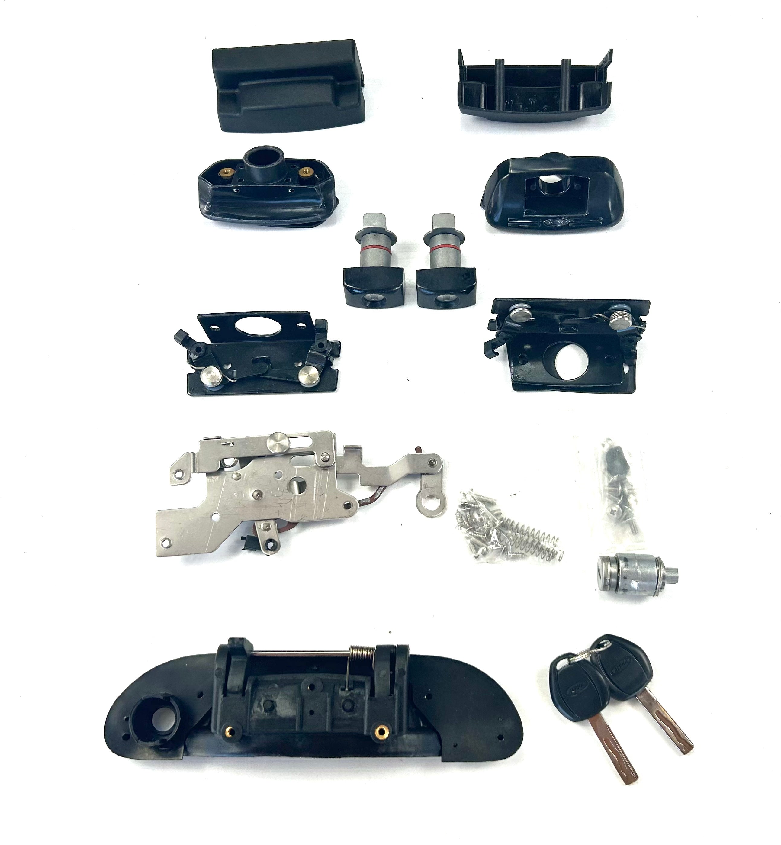 ALPHA GSX Canopy Lock Set Rear Handle + 2 Side Lift Up Door Window Locks HardTop