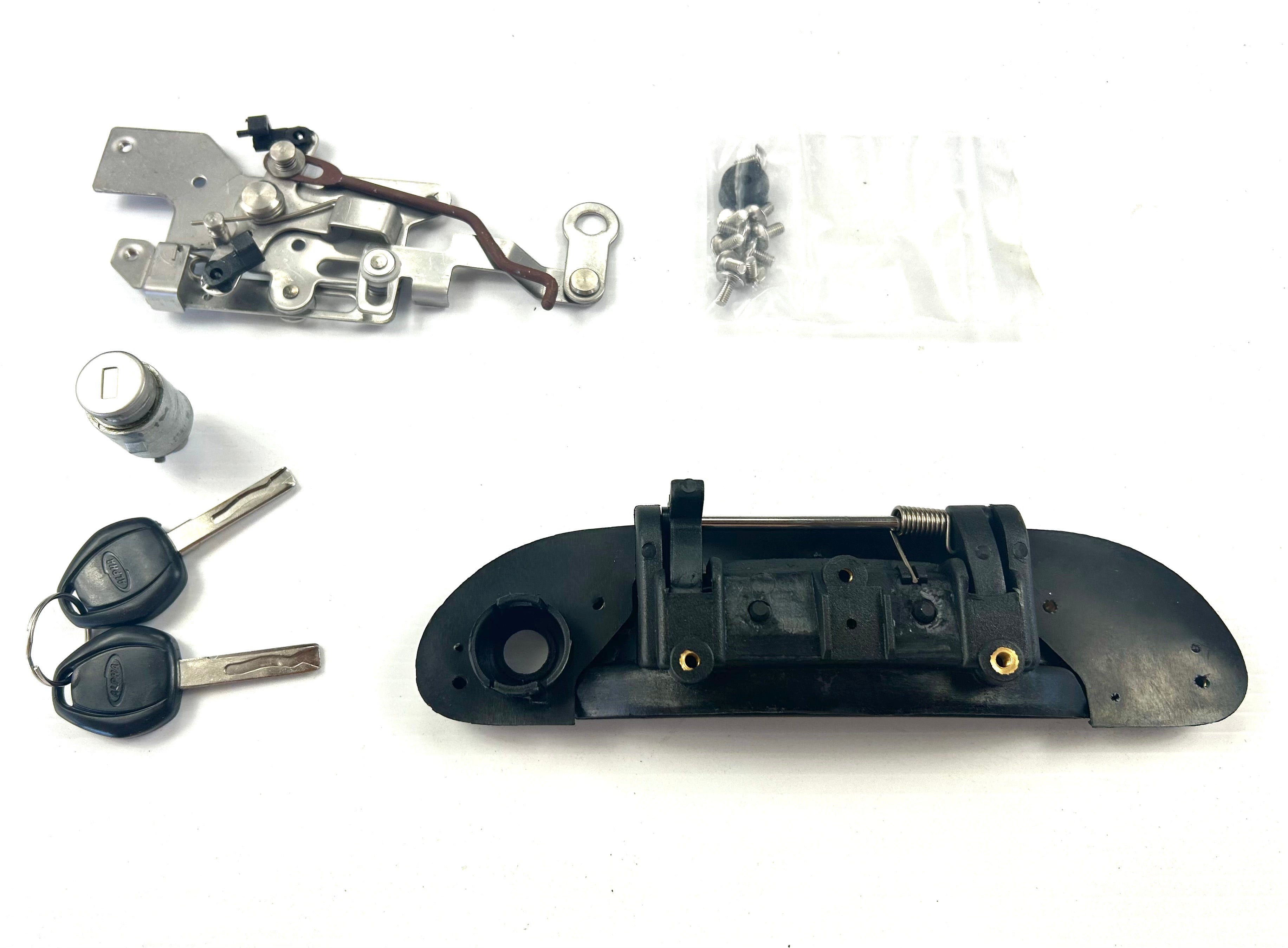 ALPHA GSX Canopy Lock Set Rear Handle + 2 Side Lift Up Door Window Locks HardTop