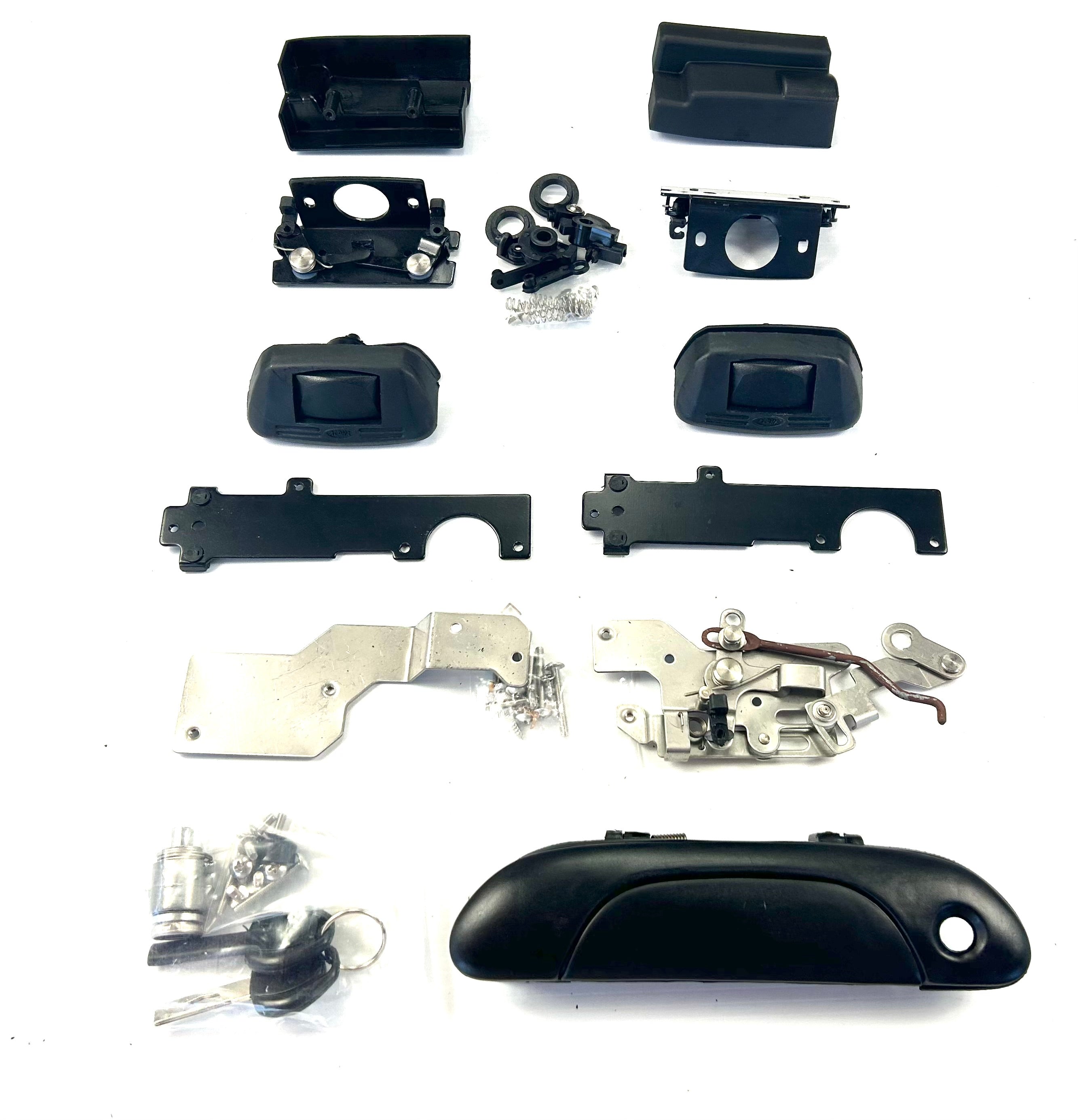 ALPHA GSX Canopy Central Locking Rear Handle + 2 Side Lift Up Door Window Locks HardTop