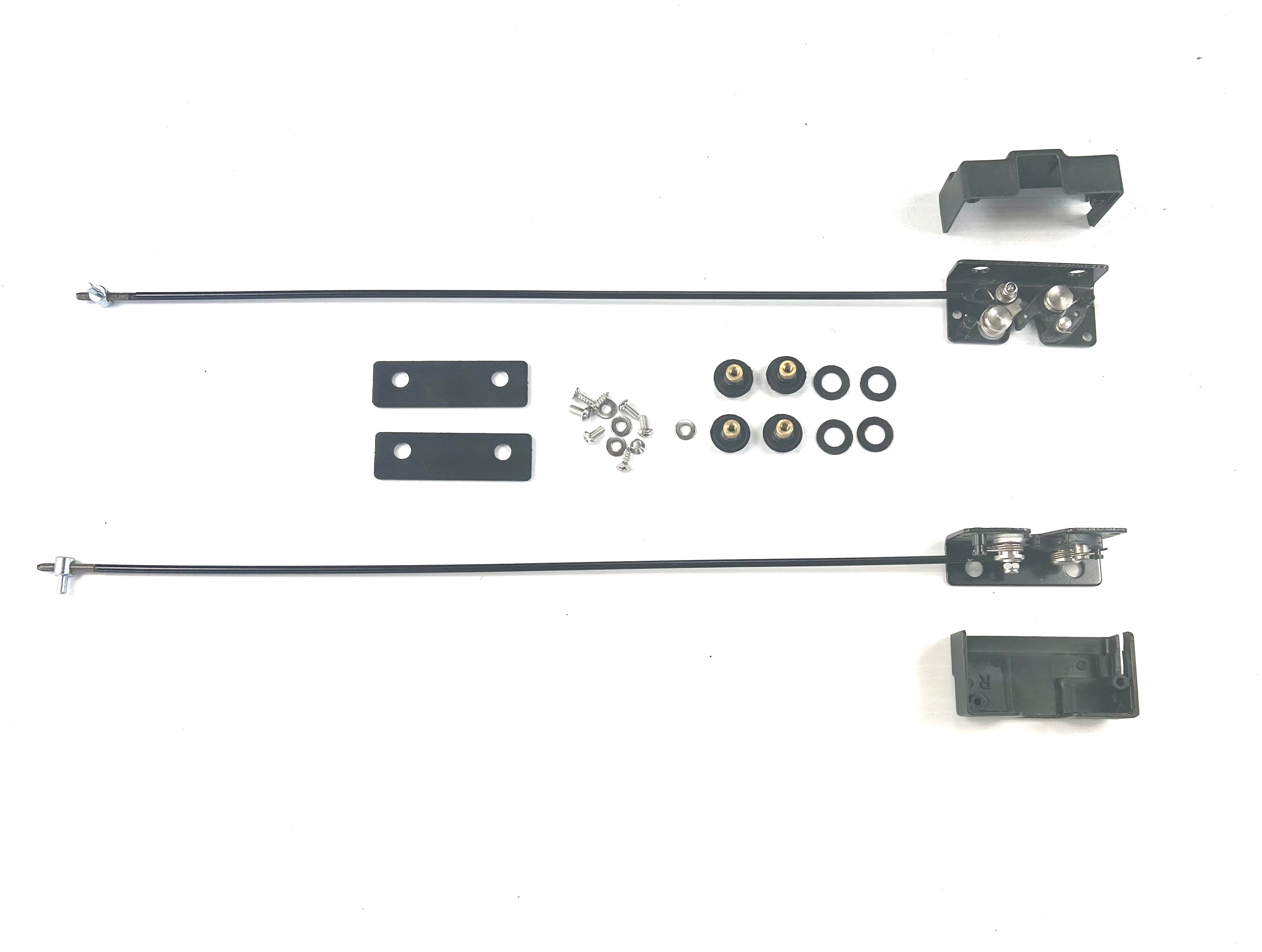 ALPHA GSX Canopy Side Lift Up Window Door Wing Locks + Locking Rods HardTop