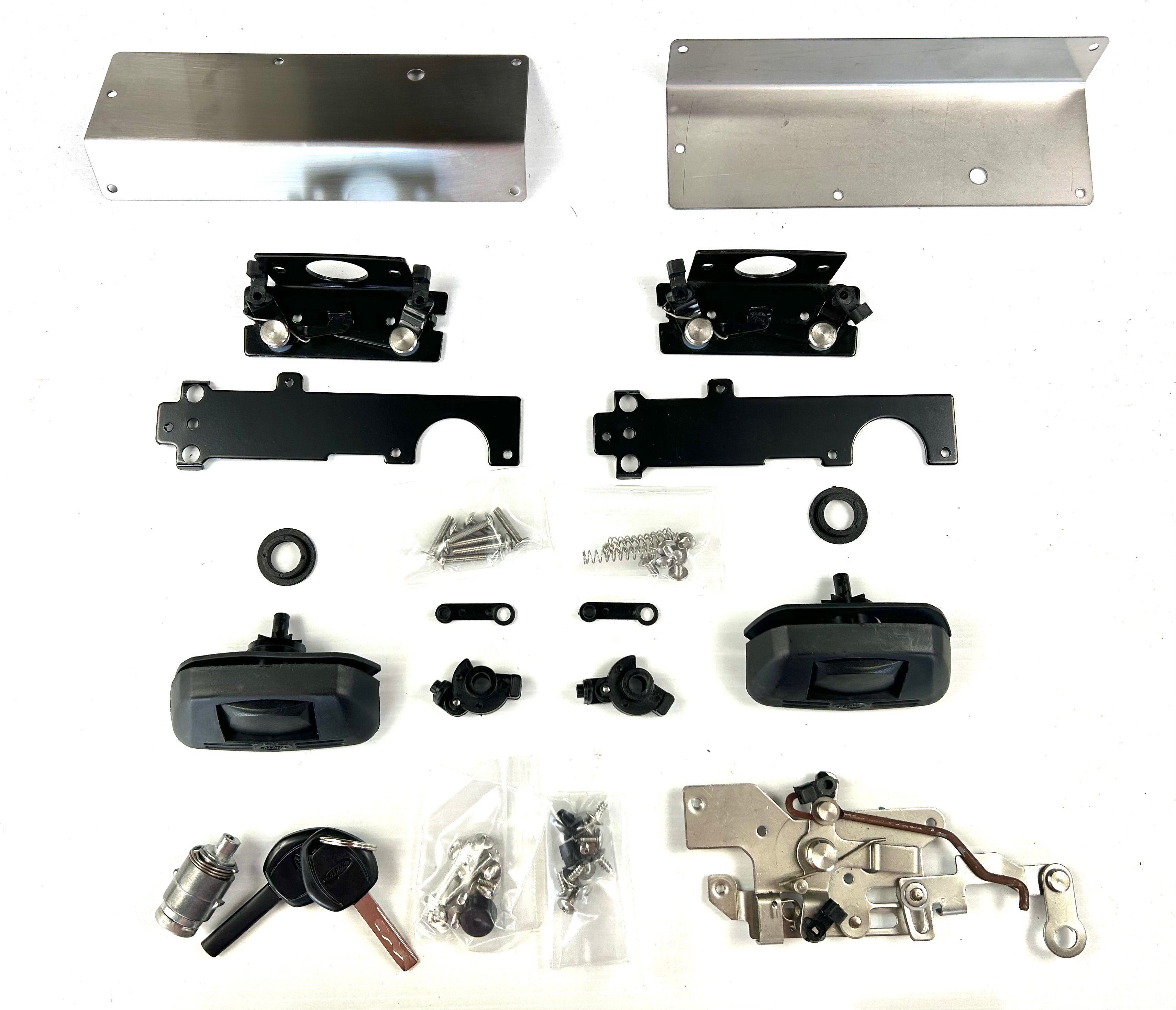 ALPHA CMX Canopy Central Locking Rear Handle + 2 Side Lift Up Door Window Locks HardTop