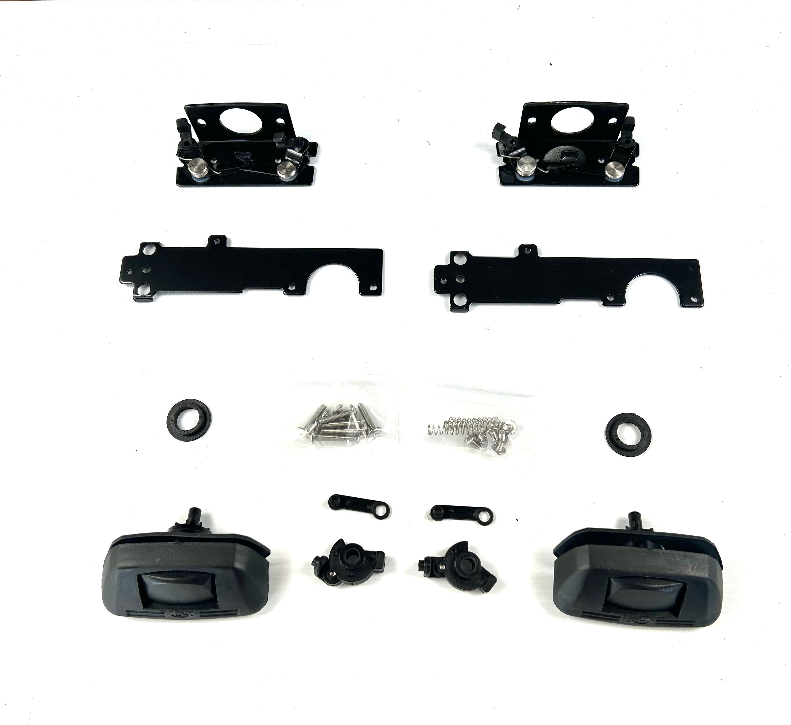 ALPHA CMX Canopy Central Locking Rear Handle + 2 Side Lift Up Door Window Locks HardTop