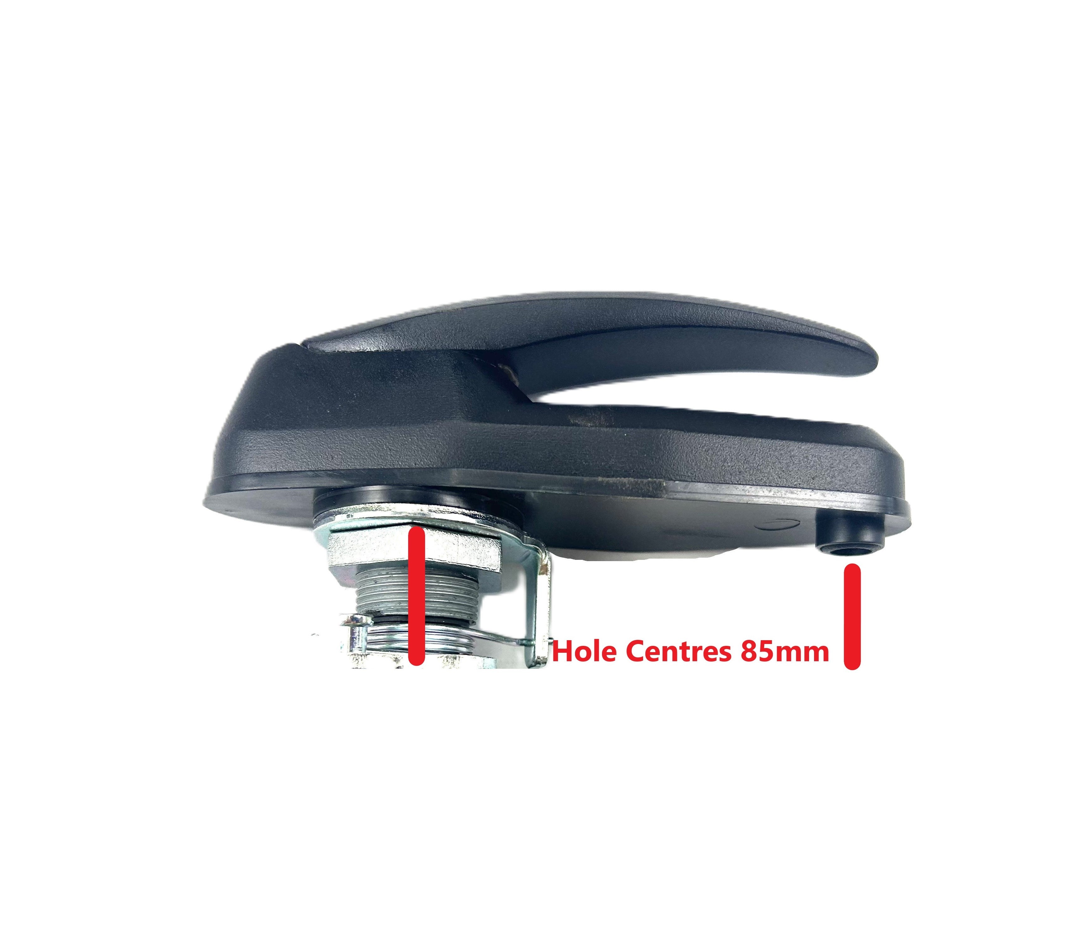 Carryboy Aftermarket Canopy Central Locking Rear Window Locking Handle 85mm Hole Centres Ute