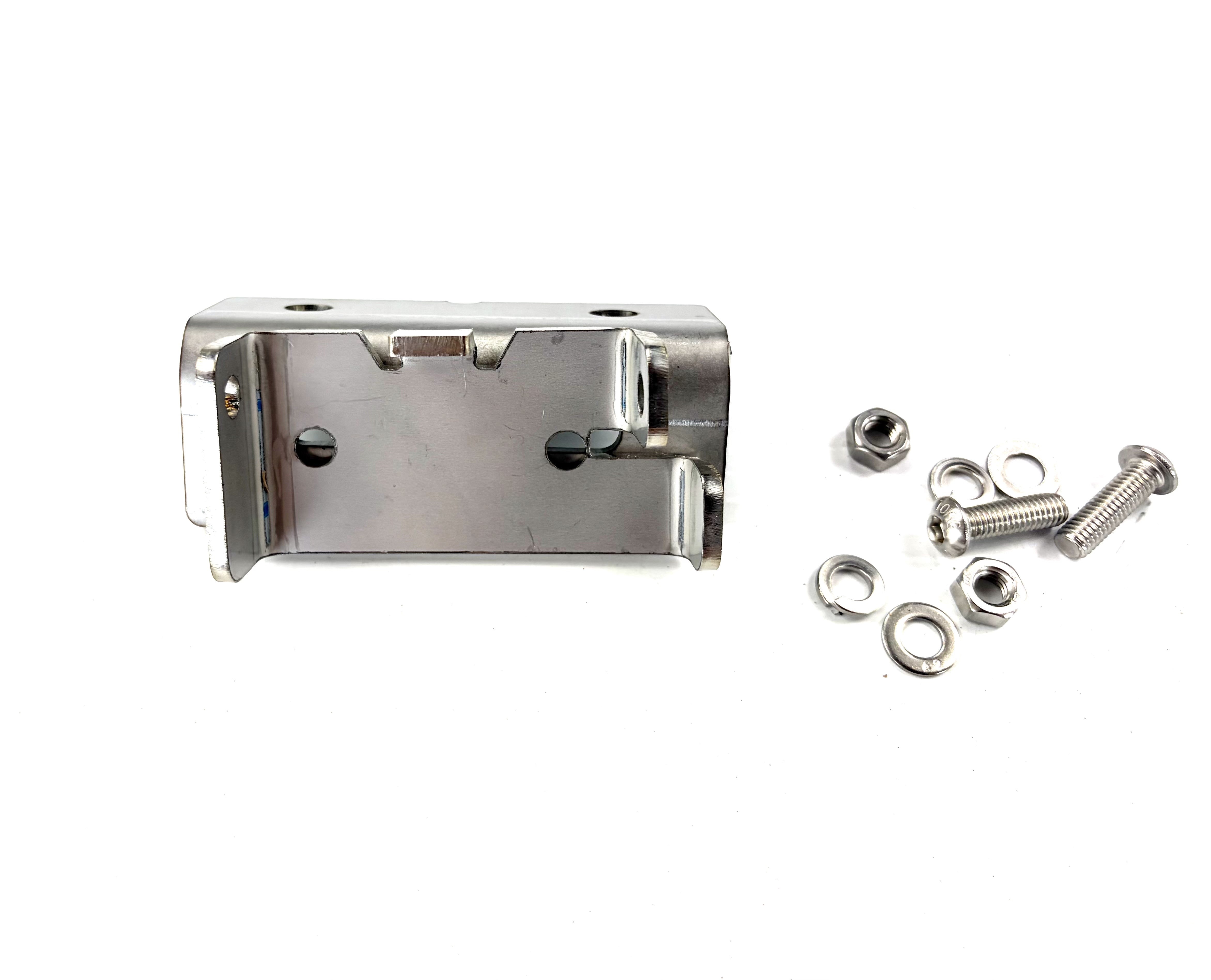 Amarok VW 50mm Female Hinges & Pins & Hinge Support Plates Kit-3 for EGR Ute Lid with Shiny Black Plastic Underneath