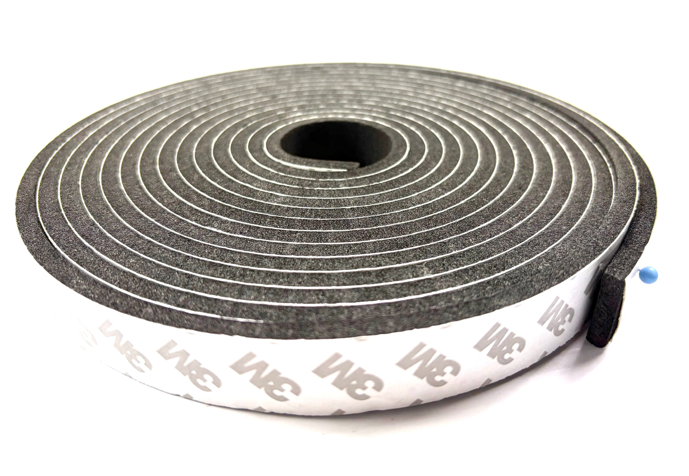 Ute Lid Foam Tape Roll fits EGR Plastic Lids Sponge Rubber Foam Roll 5 Metres x 20mm Wide x 5mm Thick