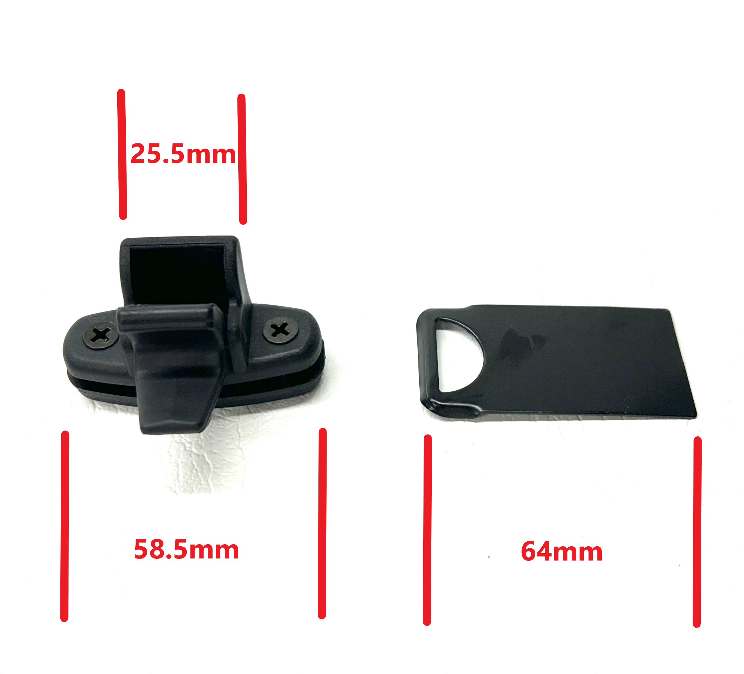 ALPHA Canopy Side Sliding Window Latch Catches 4 x Ute Canopy Slider Lock Catch