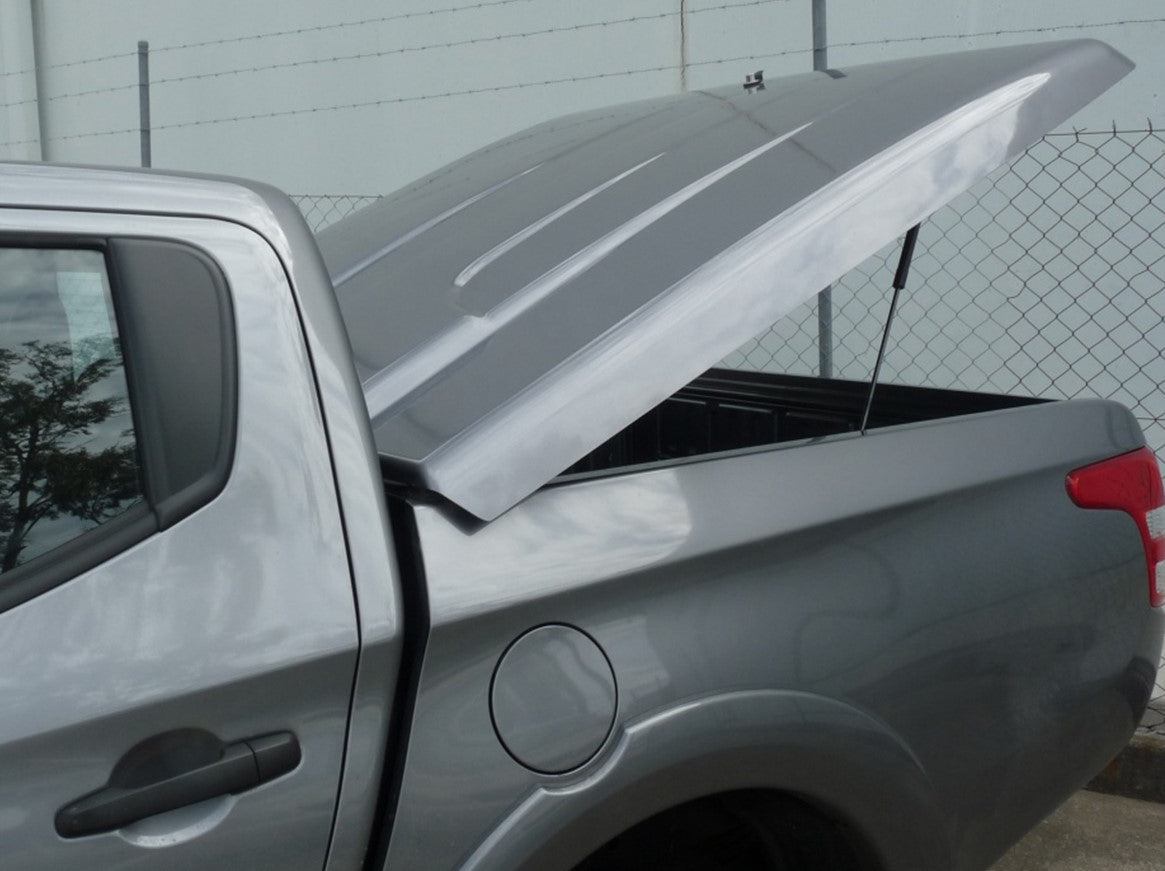 Mitsubishi Triton MQ MR 1P & 3P EGR Plastic Ute Lid Hard Tonneau Covers M10-M10 Ball Heads 585mm x 200n