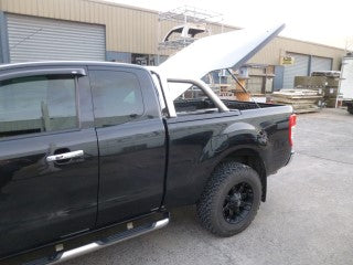 Toyota Hilux Aftermarket Replacement Lock Brackets Catches fits Fibreglass Lids with Twin Ute Lid Locks with Carpet Underneath