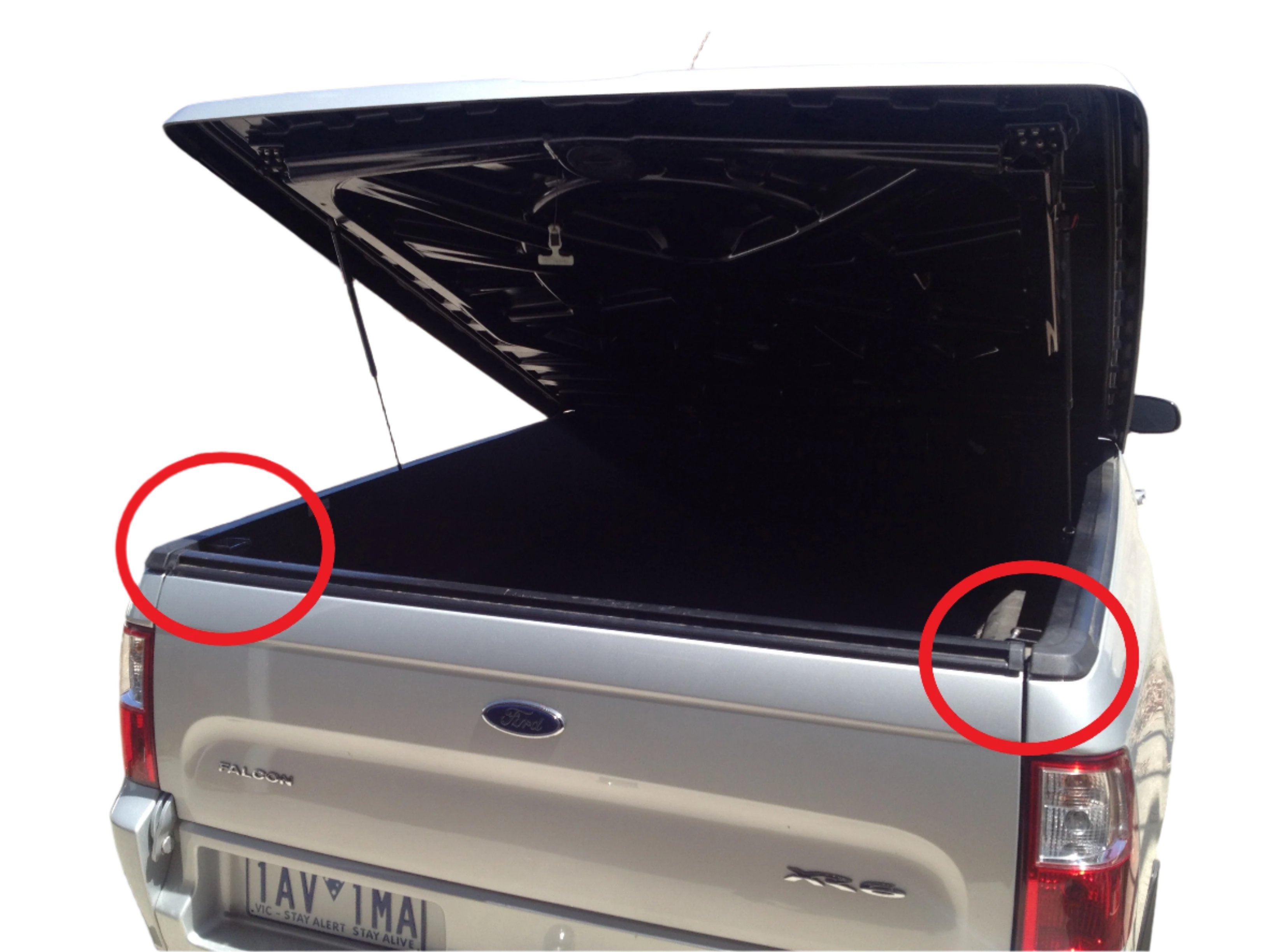 FG Ford Falcon fits EGR Plastic Ute Lid Metal Lock Striker Catch Plates