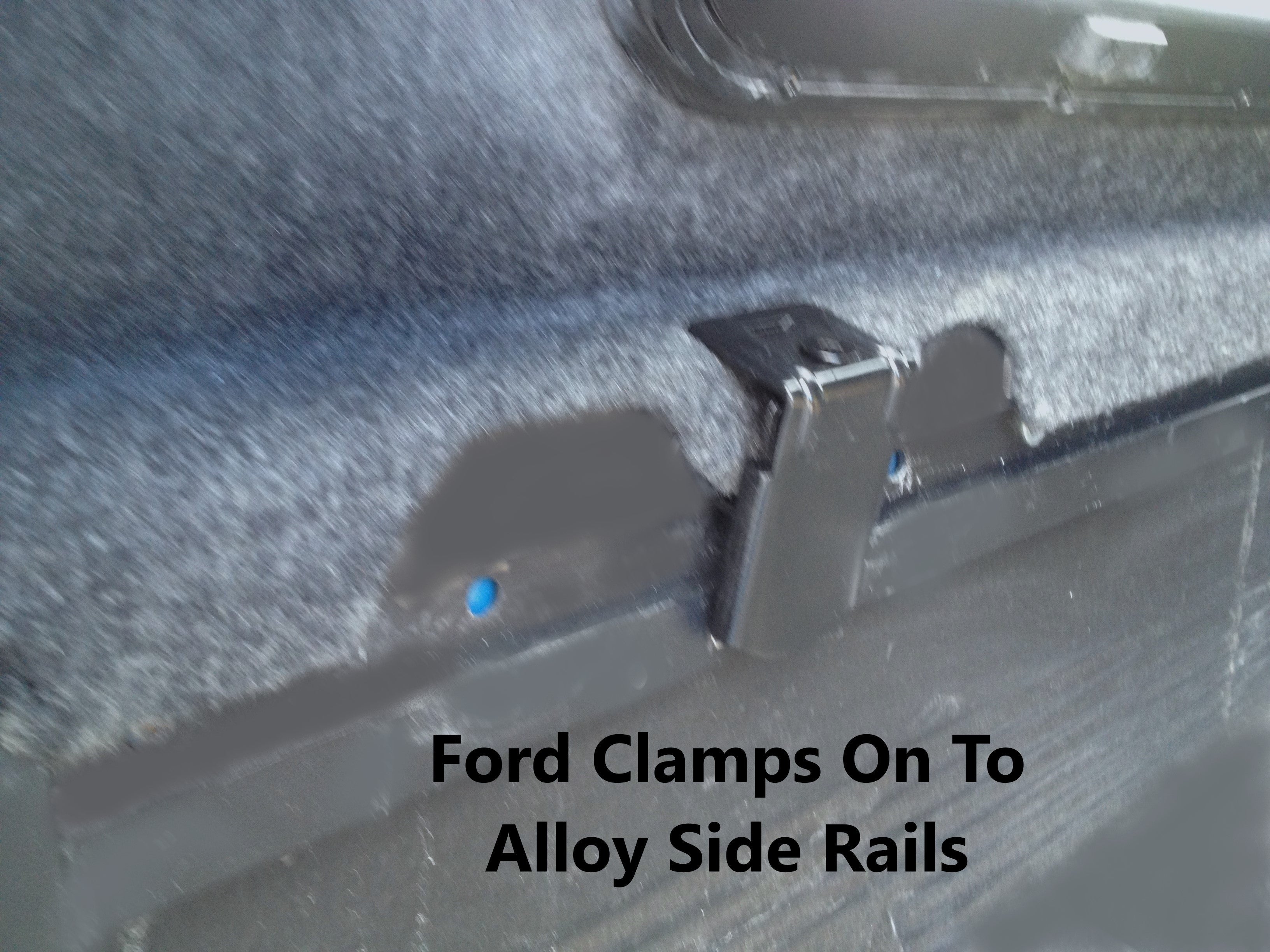 FG Ford Falcon Clamps 6 x Black Metal Canopy Ute Mounting Fitting Kit Removable G-Clamp Ute Tub